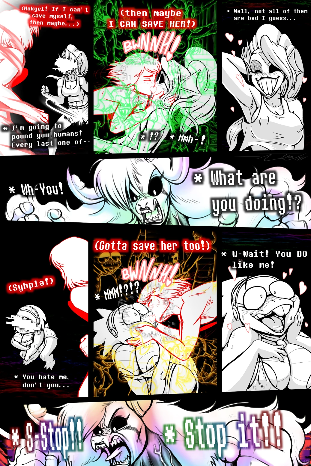 Under(her)tail Monster-GirlEdition 9 porn comic picture 19