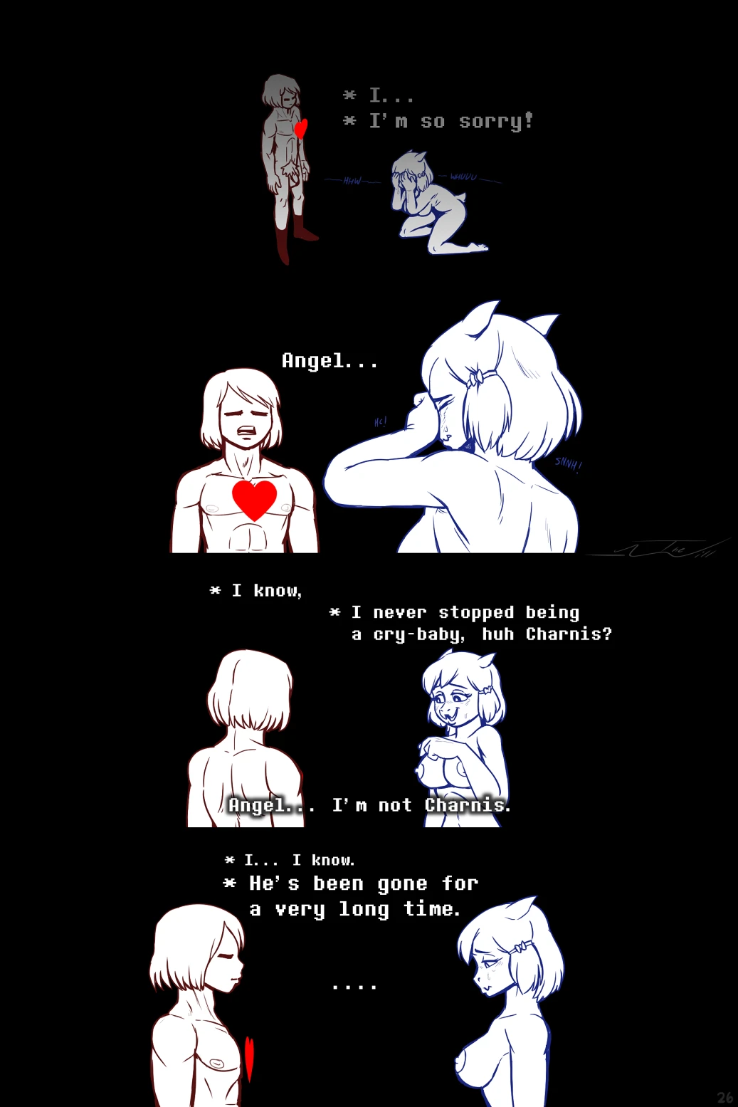 Under(her)tail Monster-GirlEdition 9 porn comic picture 27