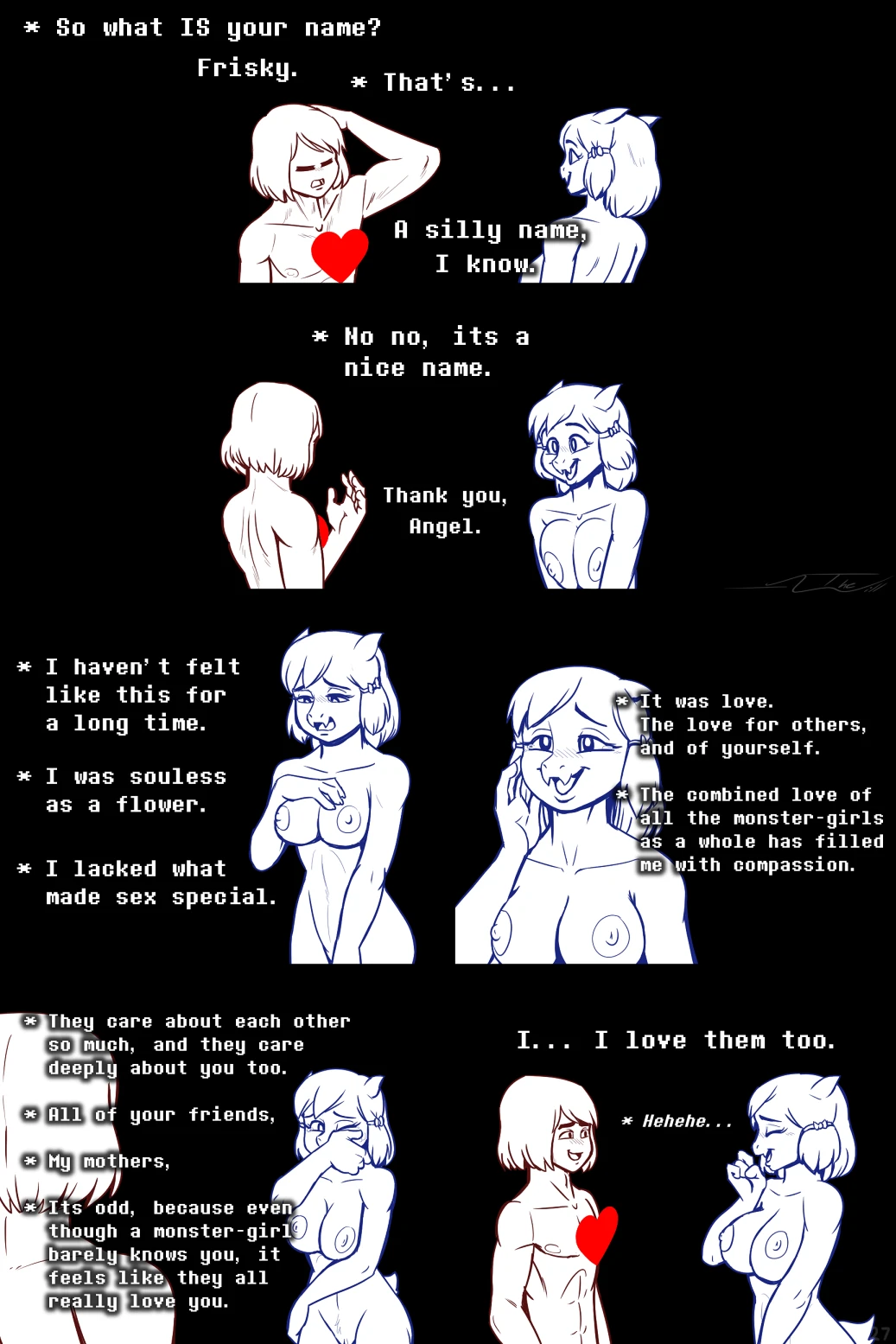 Under(her)tail Monster-GirlEdition 9 porn comic picture 28
