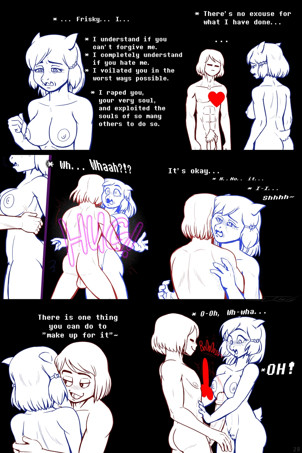 Under(her)tail Monster-GirlEdition 9 porn comic picture 29