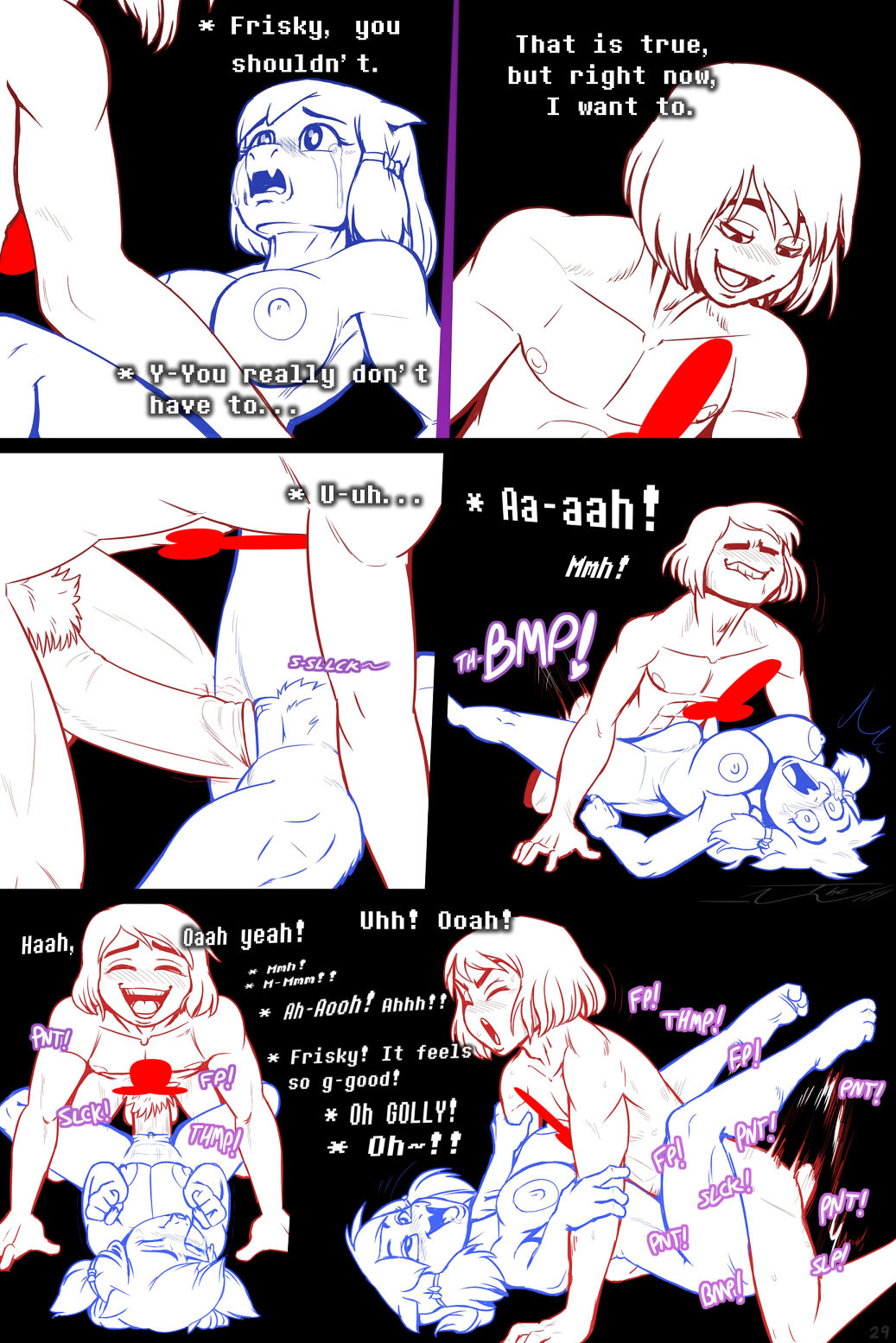 Under(her)tail Monster-GirlEdition 9 porn comic picture 30