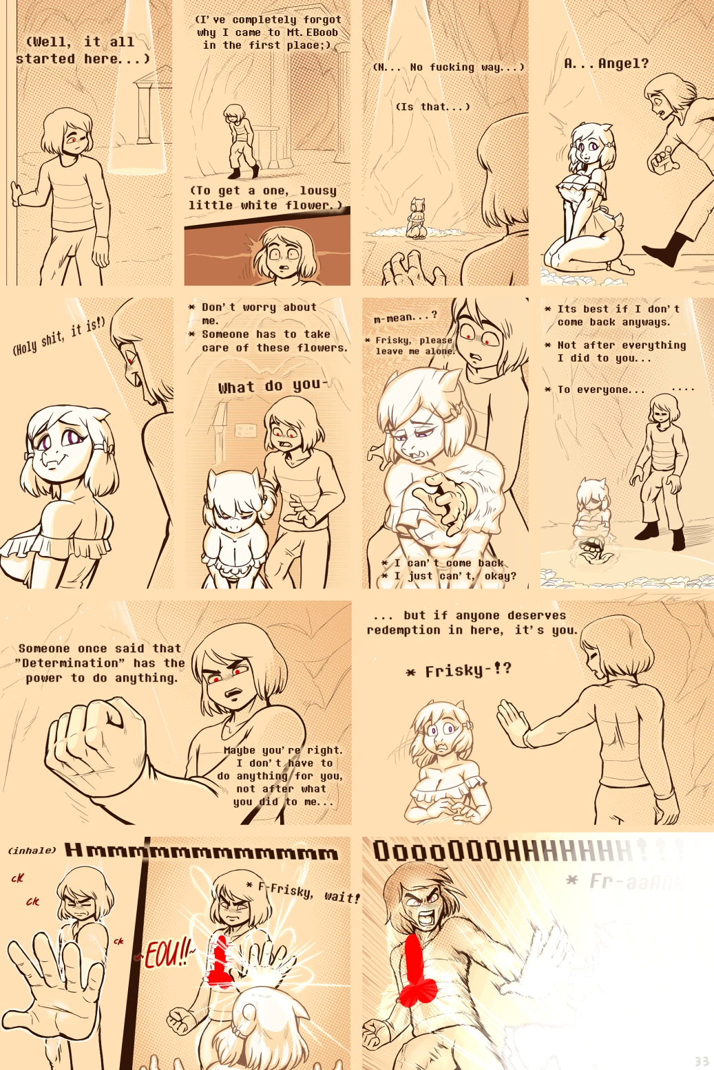 Under(her)tail Monster-GirlEdition 9 porn comic picture 34