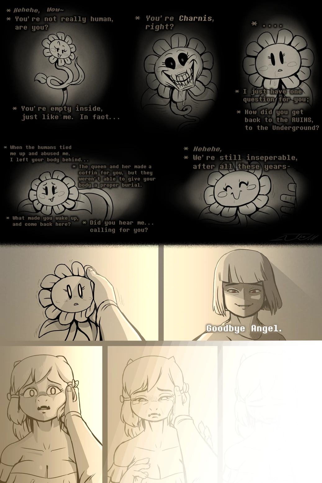 Under(her)tail Monster-GirlEdition 9 porn comic picture 35