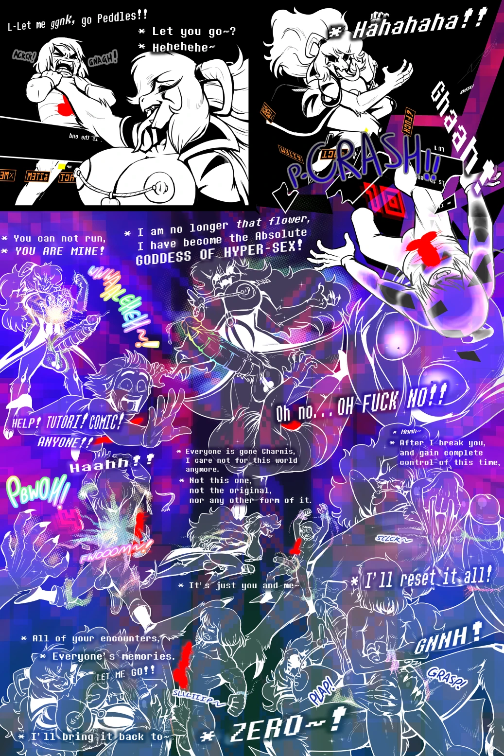 Under(her)tail Monster-GirlEdition 9 porn comic picture 4