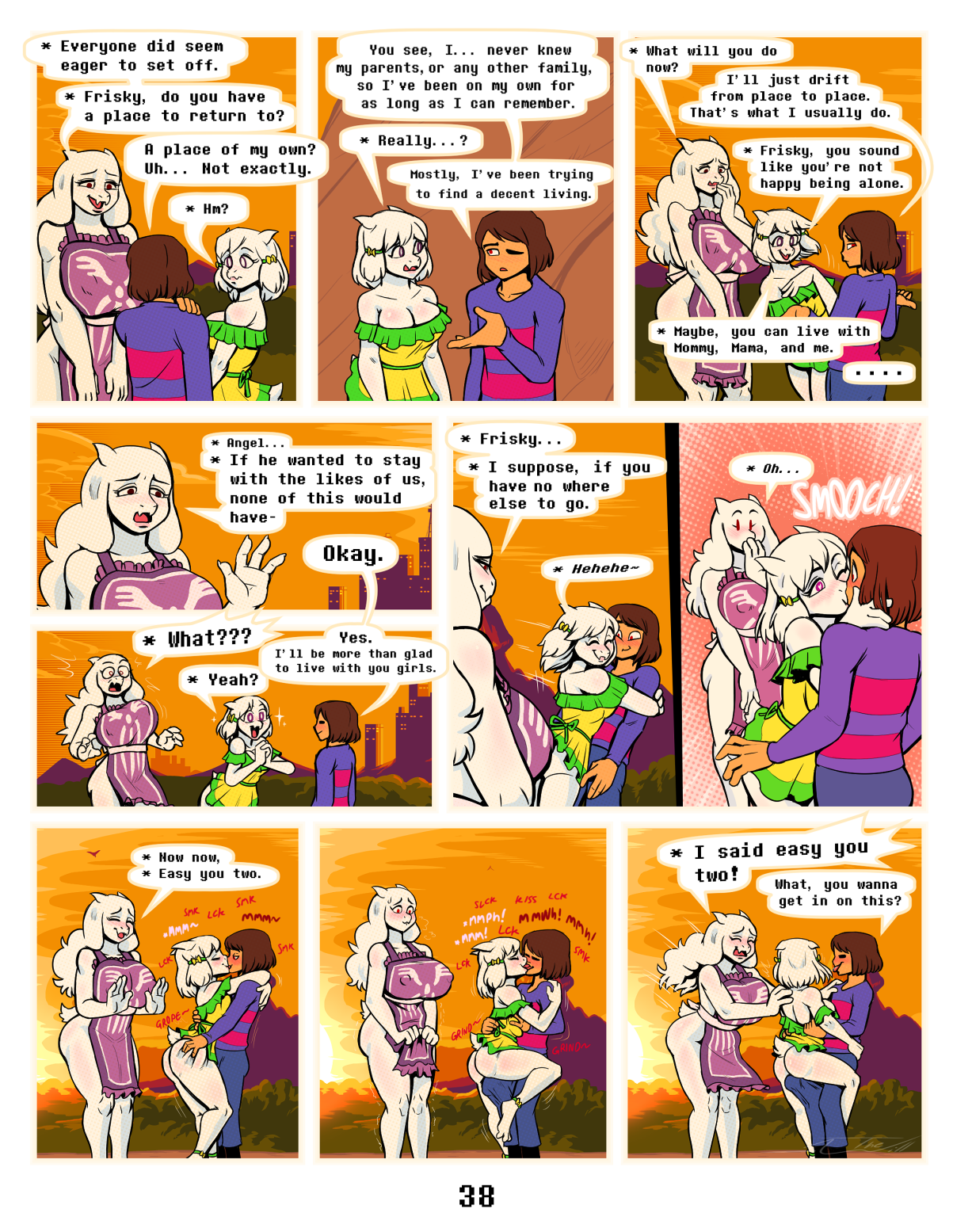 Under(her)tail Monster-GirlEdition 9 porn comic picture 40
