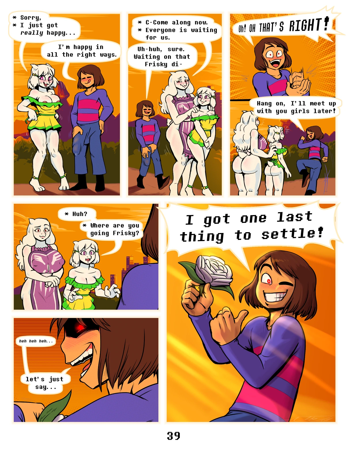 Under(her)tail Monster-GirlEdition 9 porn comic picture 41