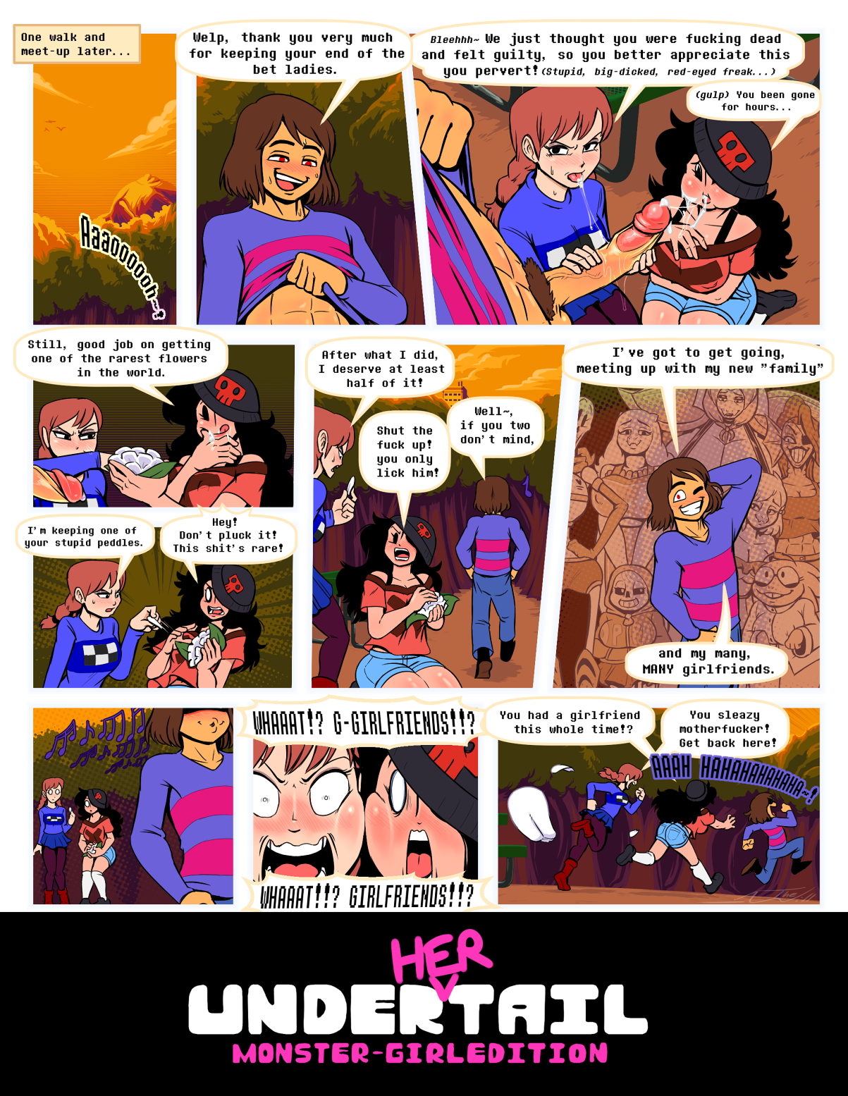 Under(her)tail Monster-GirlEdition 9 porn comic picture 42