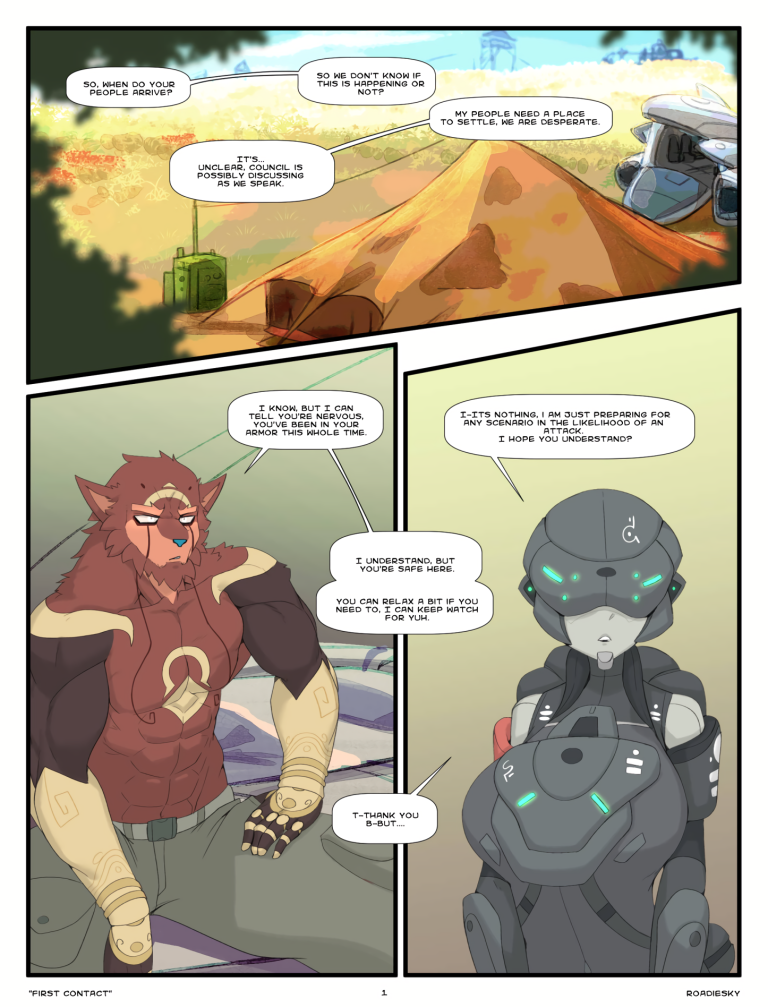 First Contact porn comic picture 3