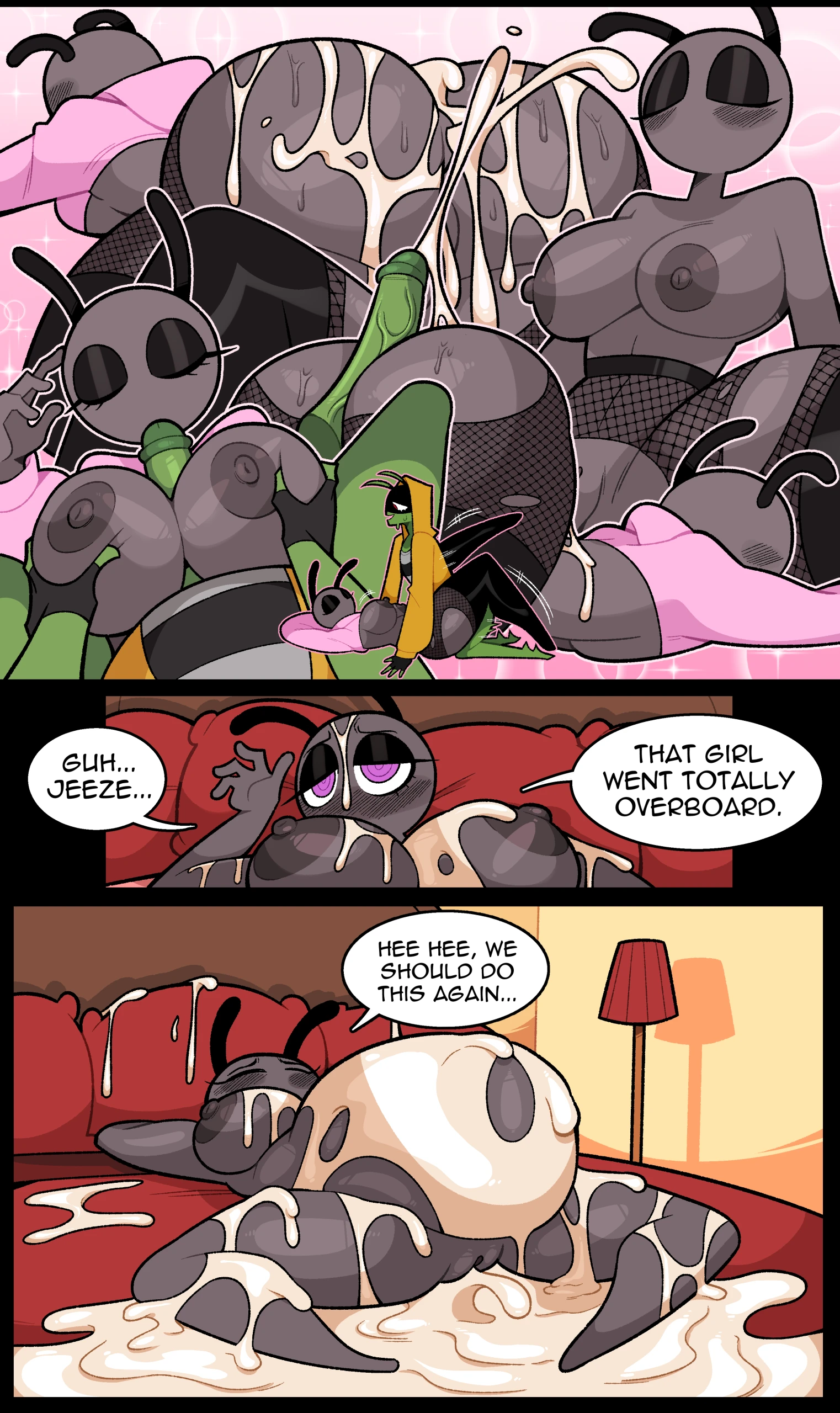 Sleepy Cicada porn comic picture 4