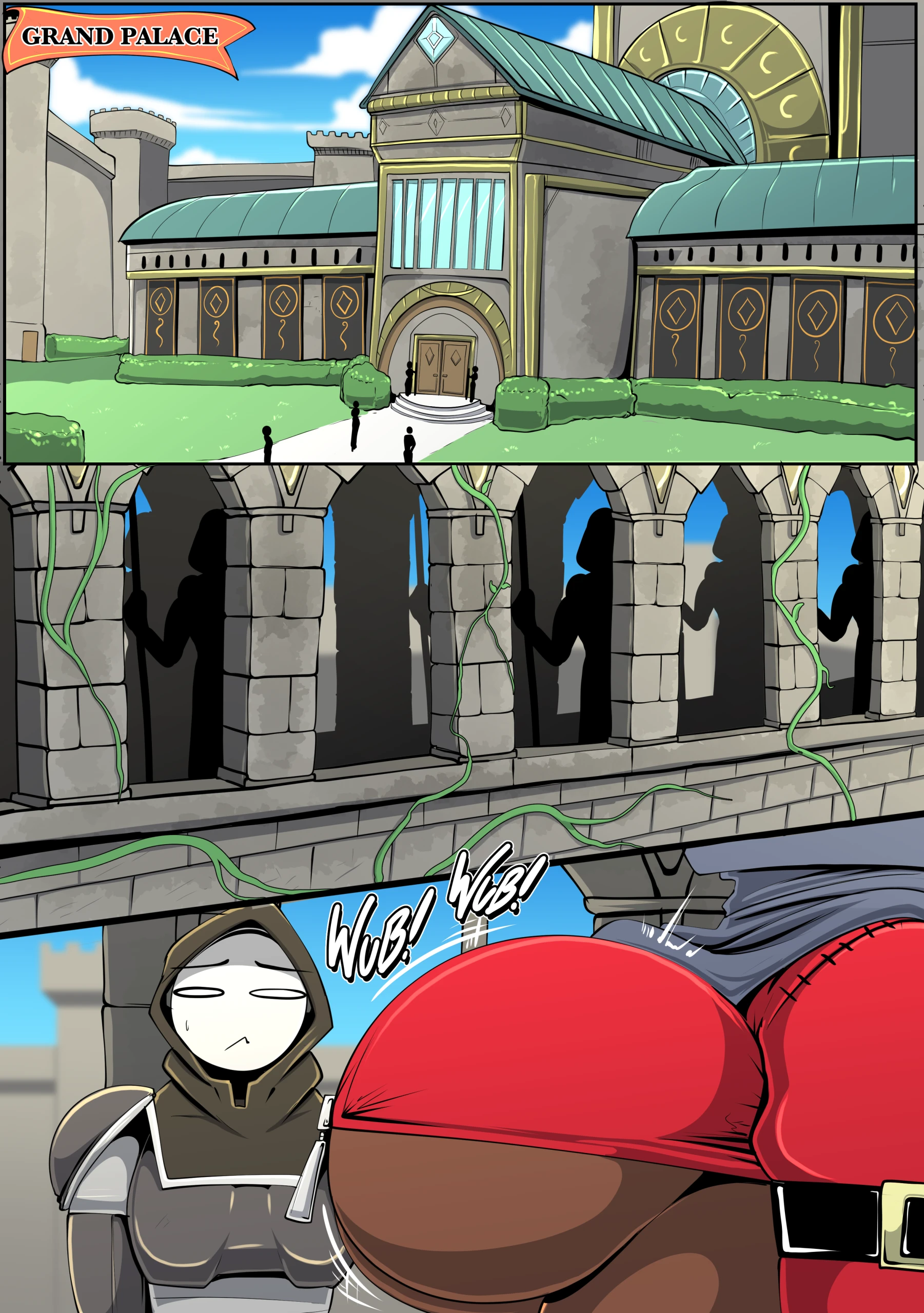 The Queen's Guard porn comic picture 2