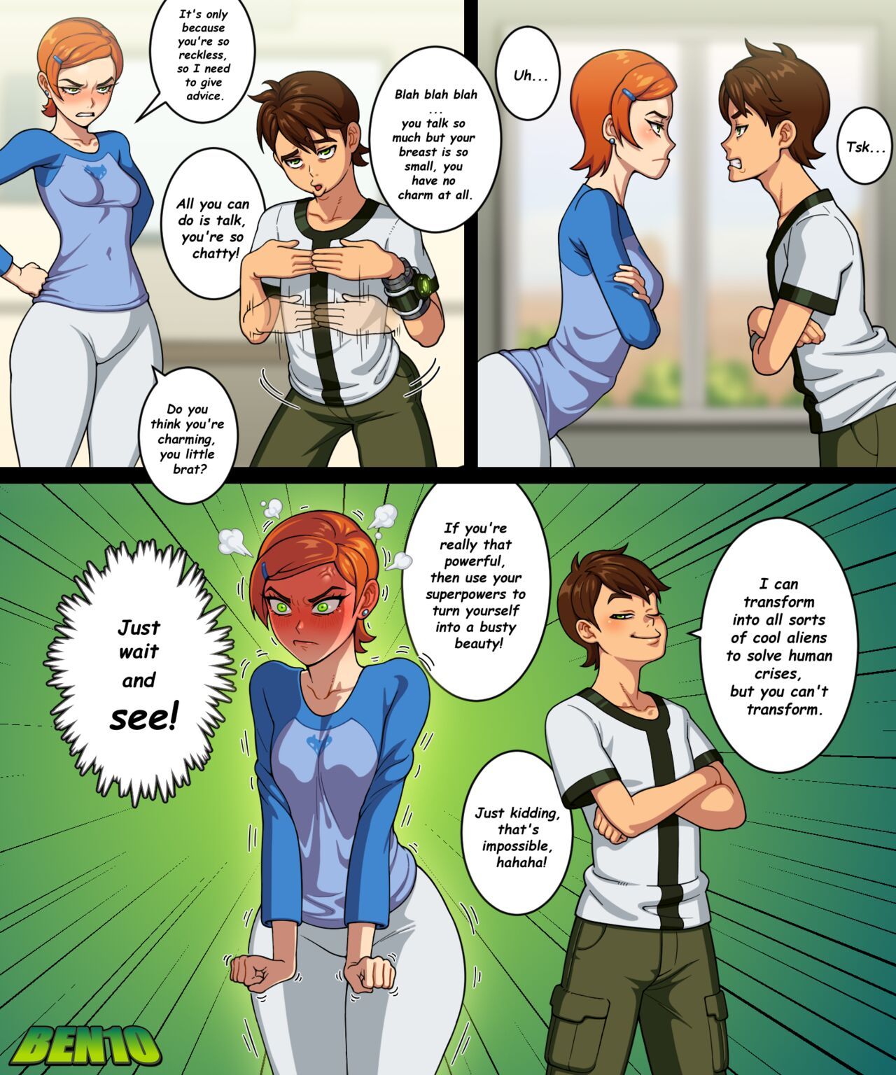 Ben10 comic porn