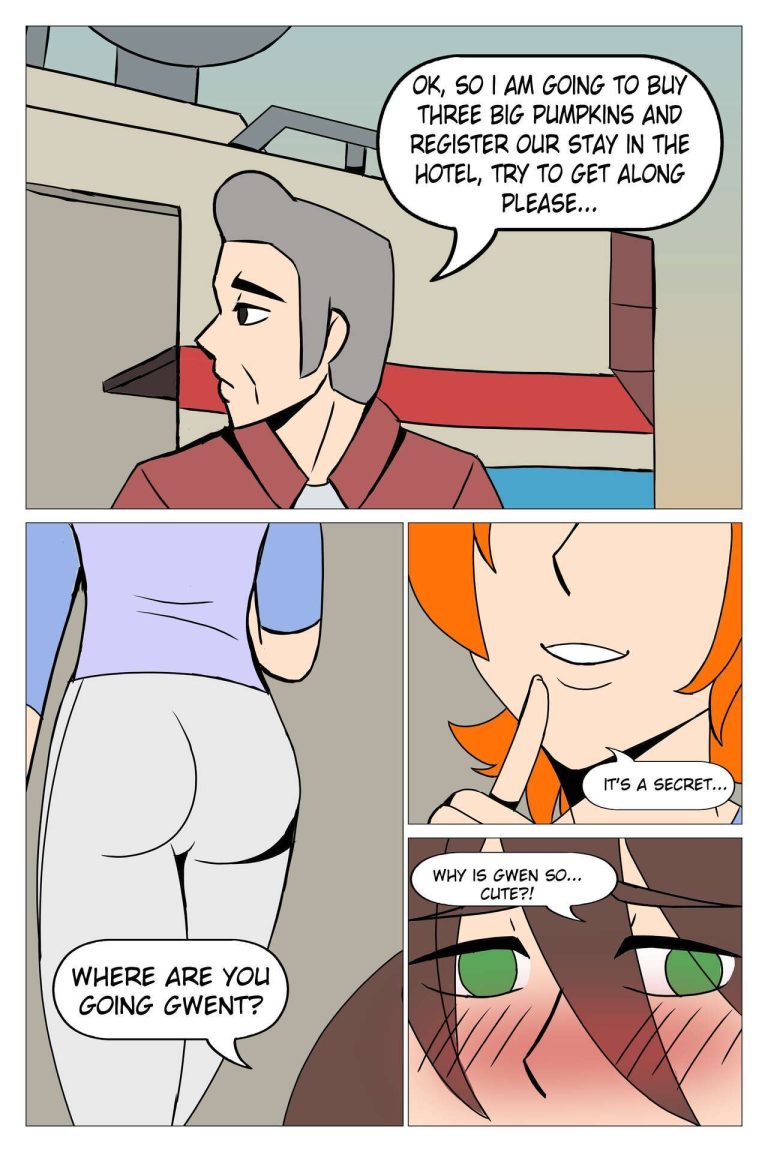 Ben 10 exciting halloween porn comic picture 3