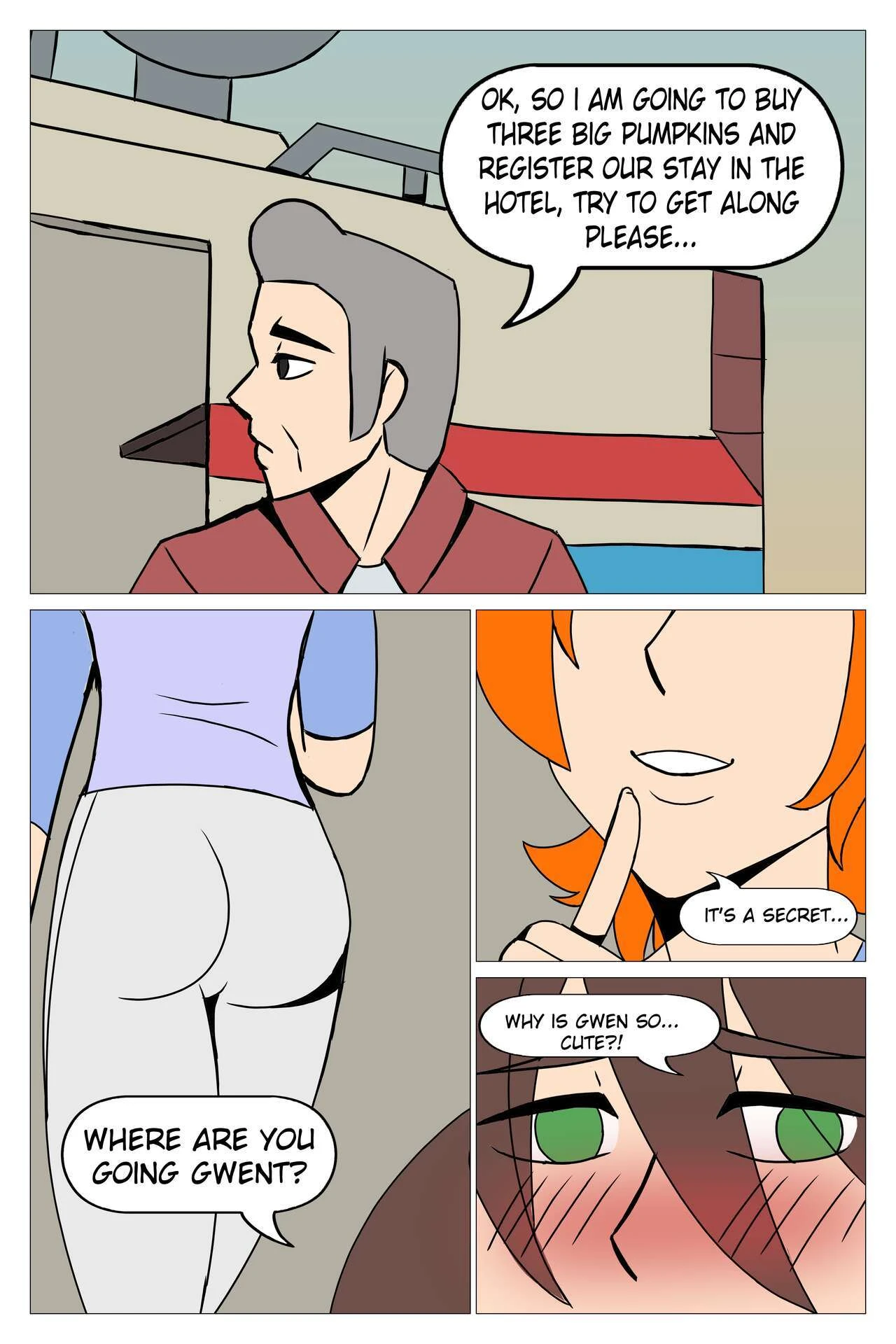 Ben 10 exciting halloween porn comic picture 3