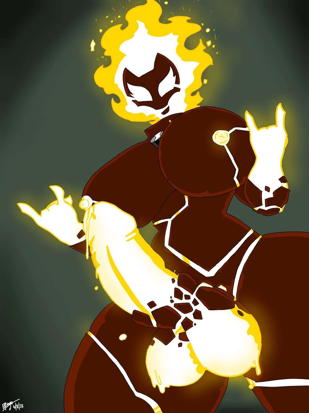 Ben 10 futanari aliens porn comic picture 19