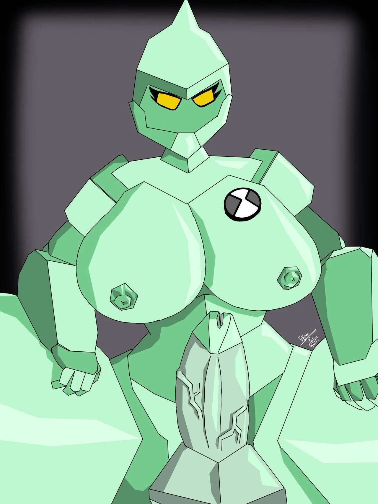 Ben 10 futanari aliens porn comic picture 8