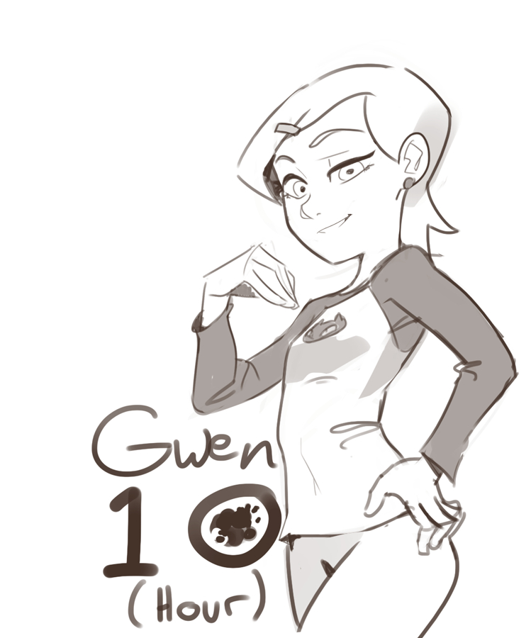 Gwen 10 hour porn comic picture 1