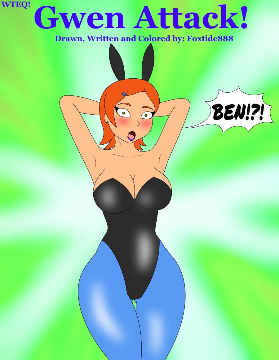 Gwen attack bunnygirl cosplay version porn comic picture 5