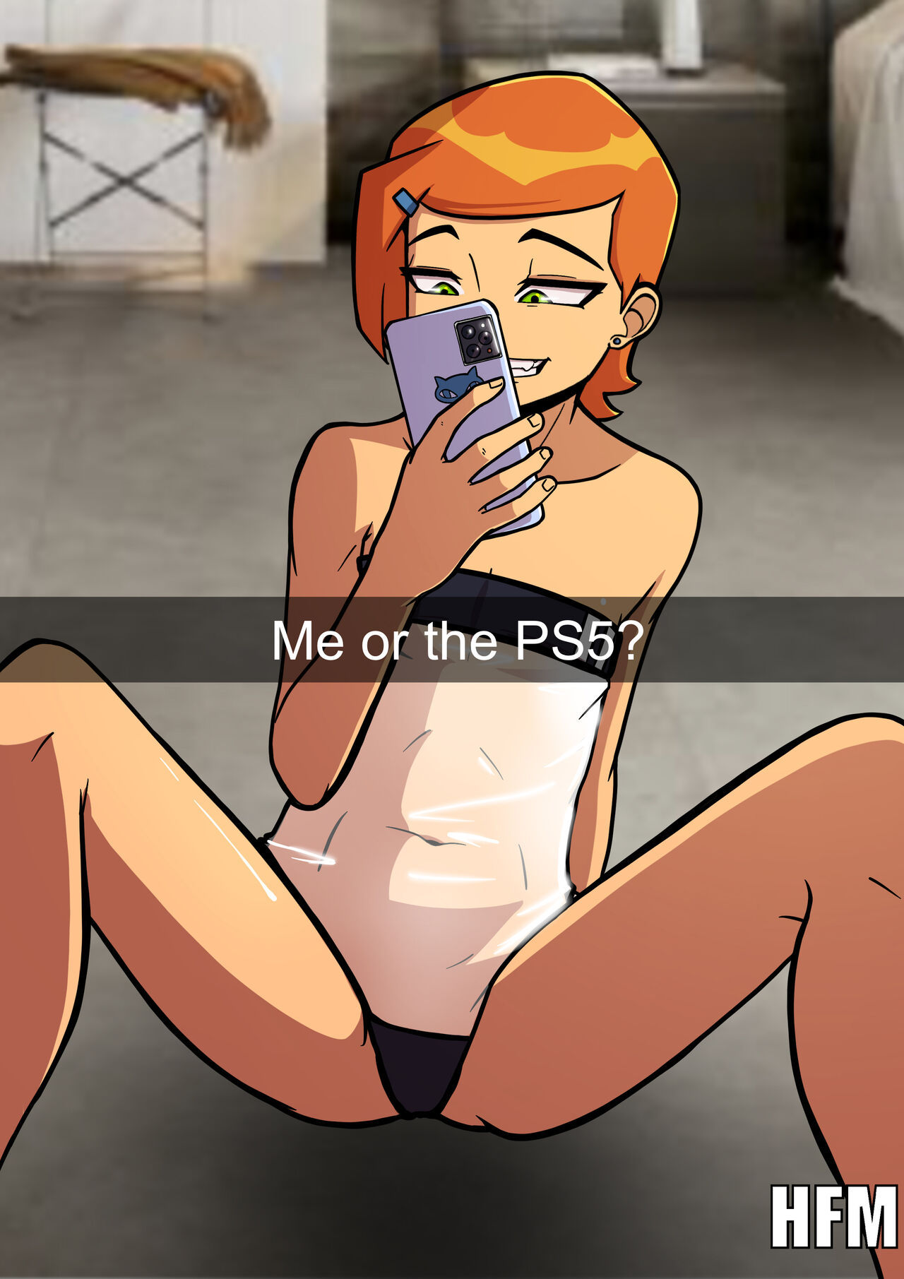 Gwen or the ps5 porn comic picture 2