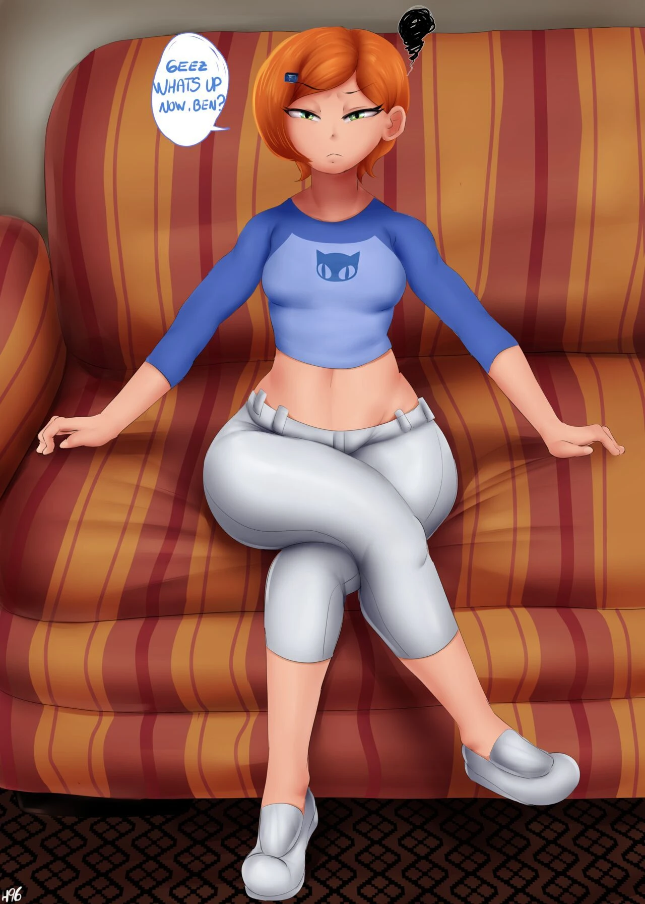 Hary96 gwen porn comic picture 1