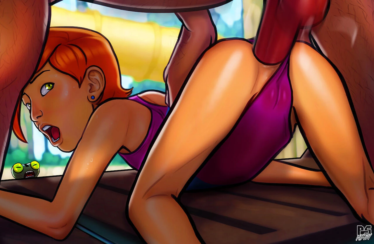 Ponpu gwen tennyson porn comic picture 01