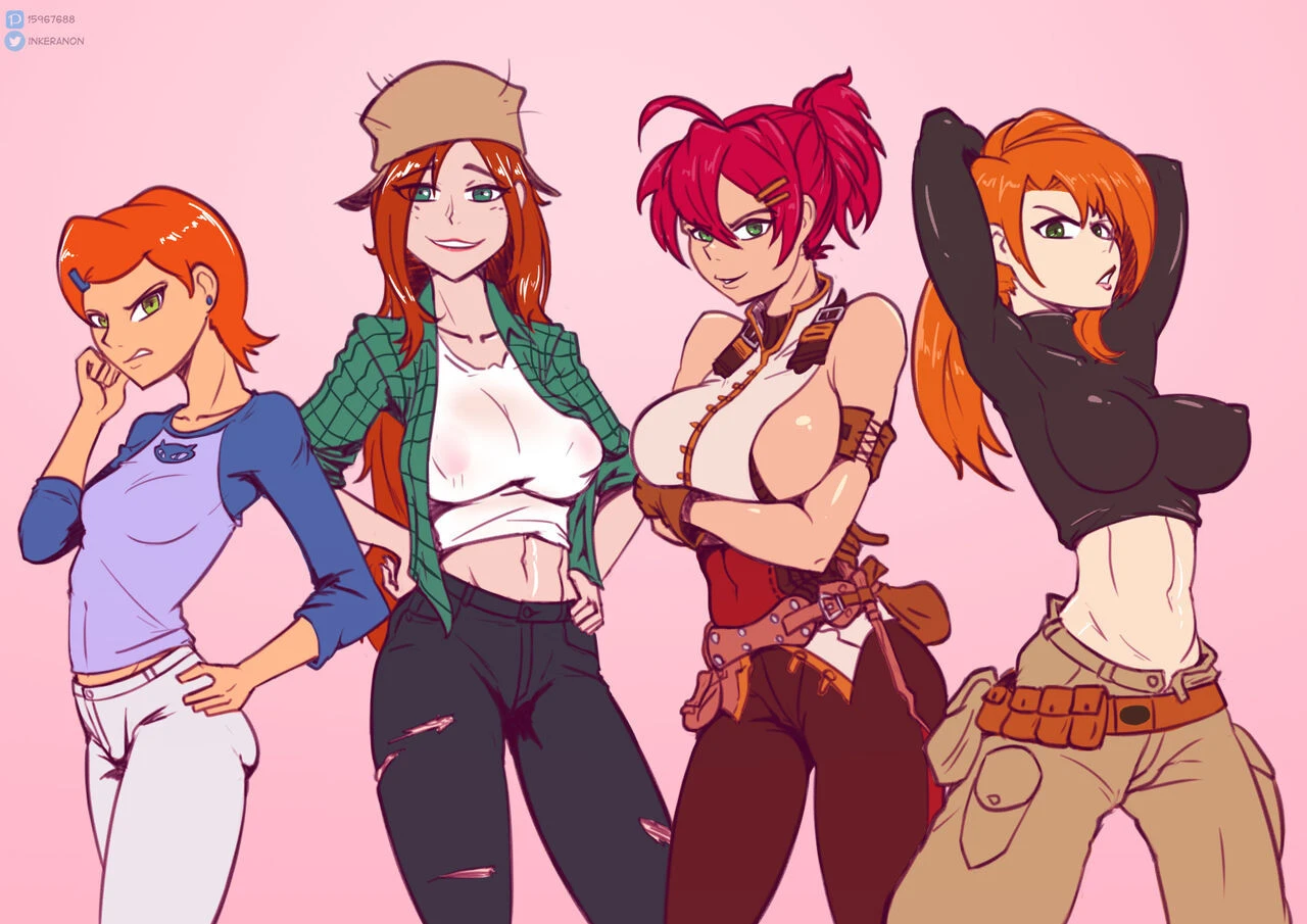 Redheads gone wild! porn comic picture 1