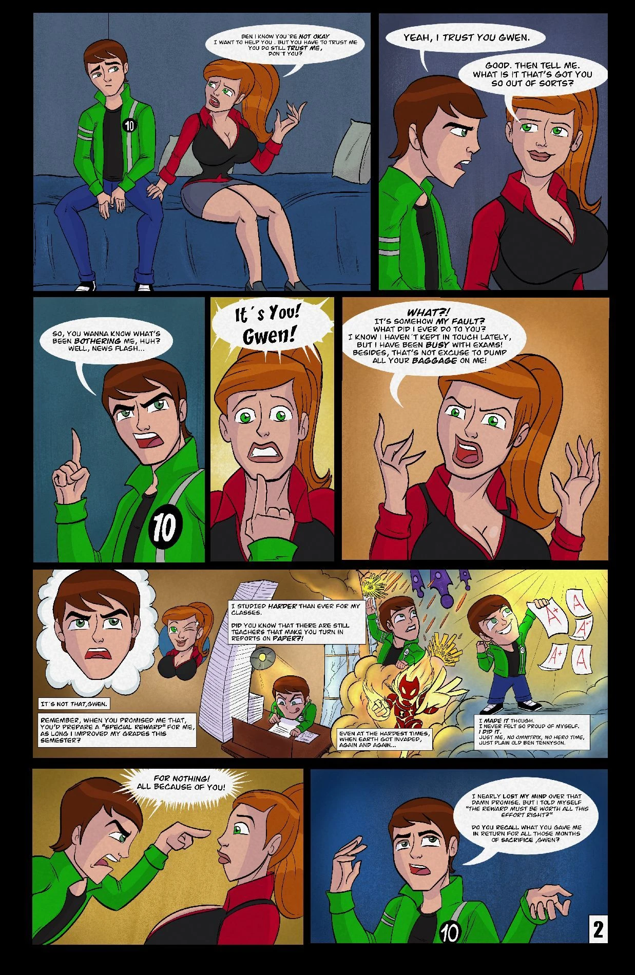 The reward porn comic picture 3