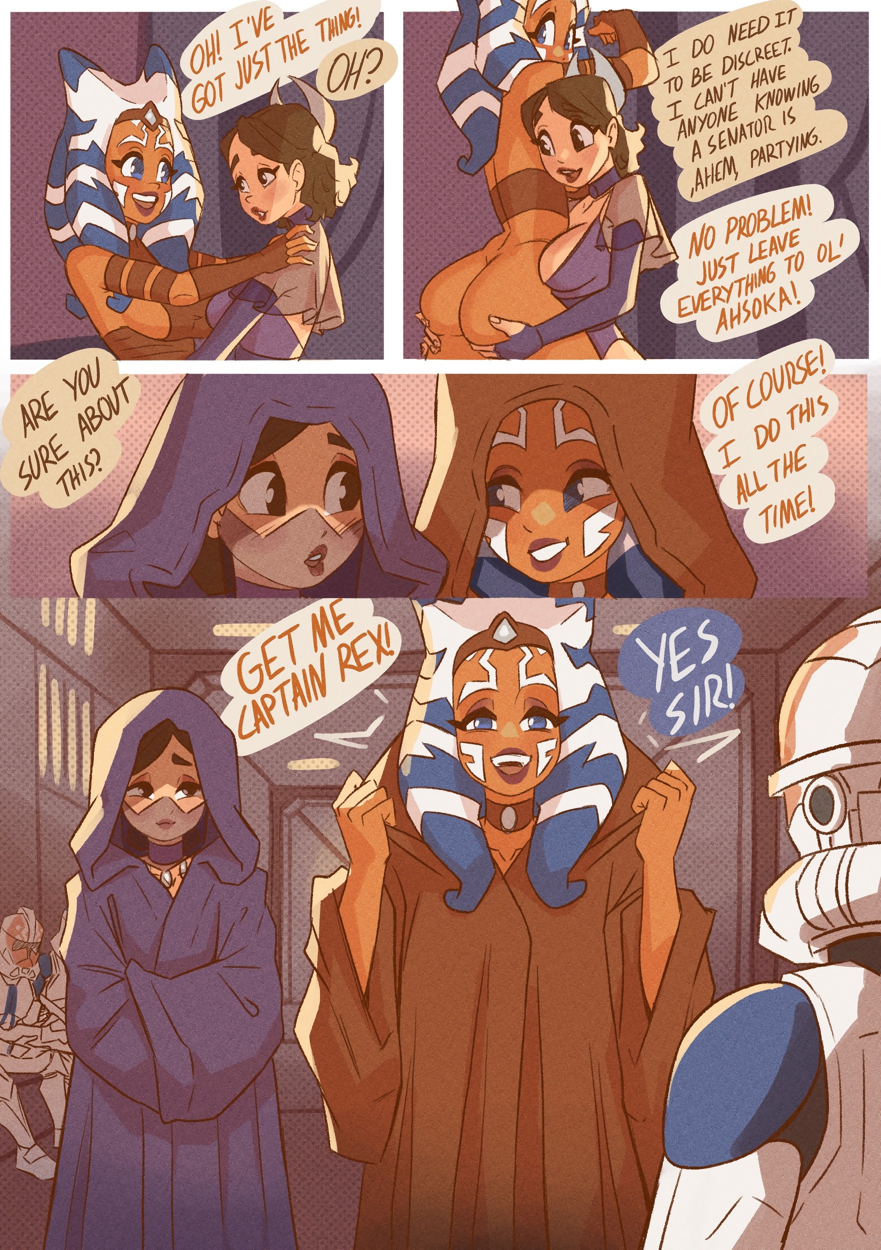 Ahsoka Milk porn comic picture 3