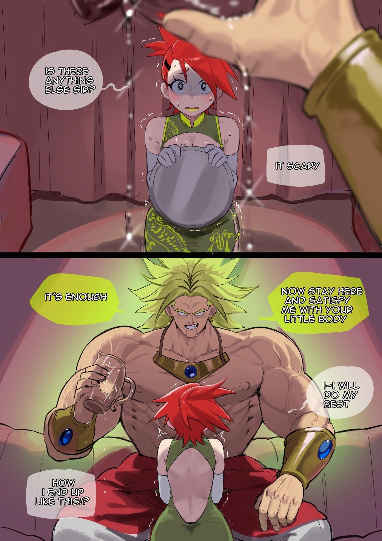 Broly porn comic picture 1