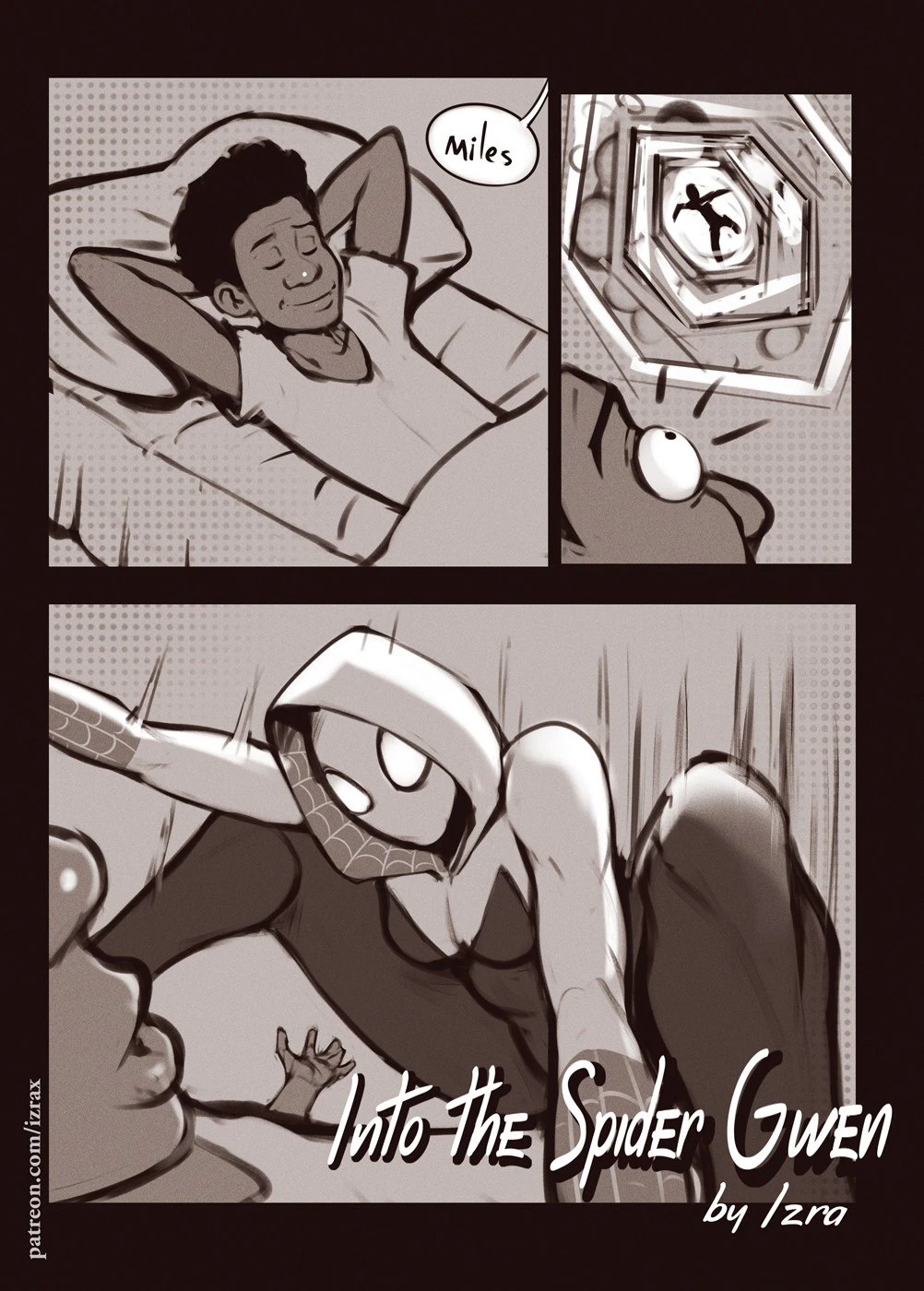 Into the Spider-Gwen by Irza porn comic picture 1