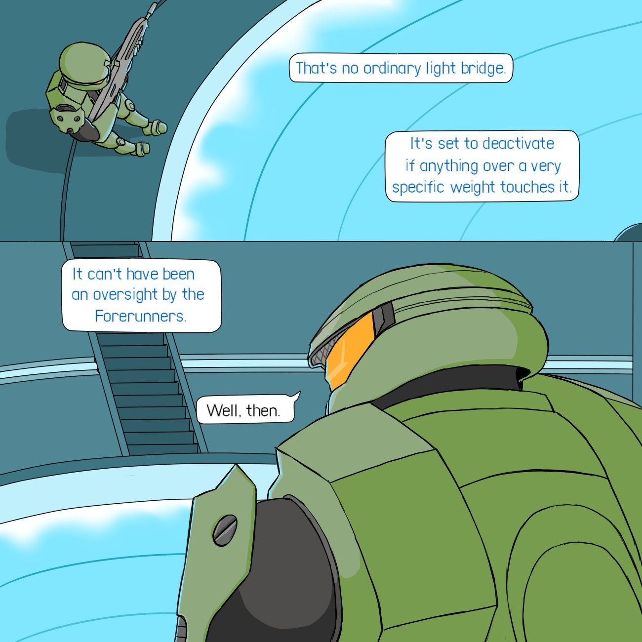 Let's Activate Halo porn comic picture 16