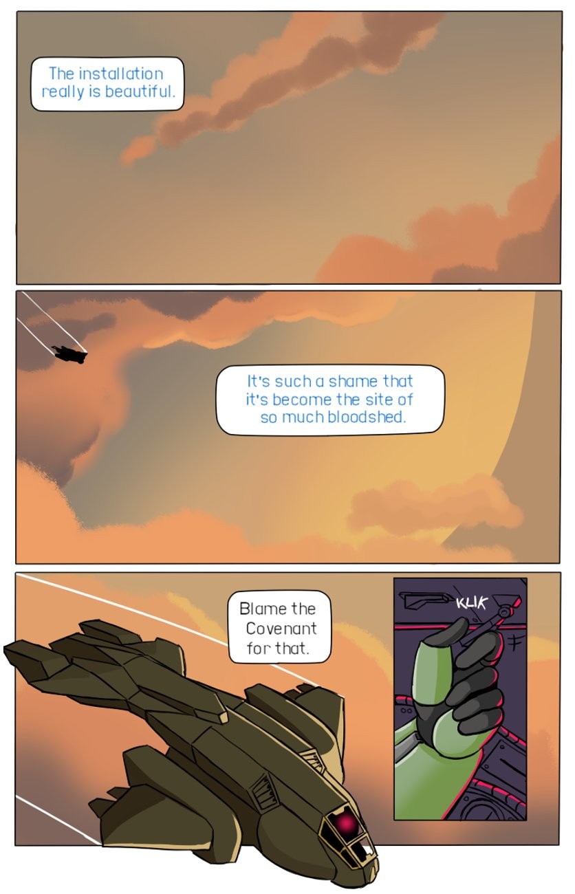 Let's Activate Halo porn comic picture 2