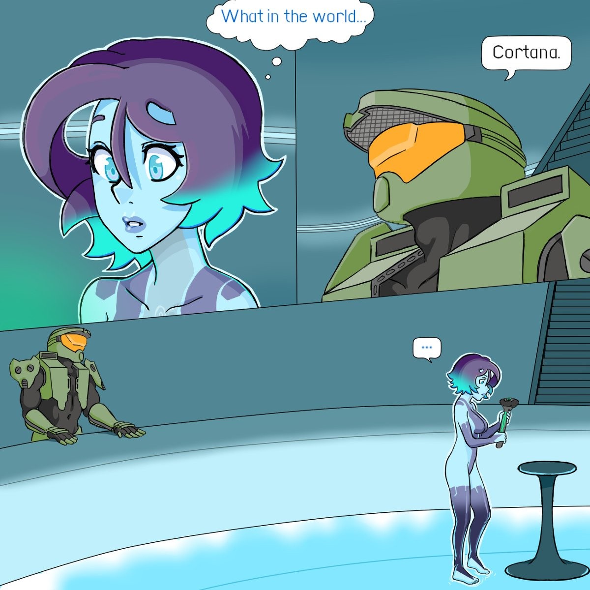 Let's Activate Halo porn comic picture 25