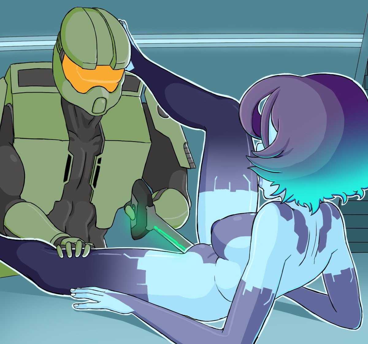 Let's Activate Halo porn comic picture 39