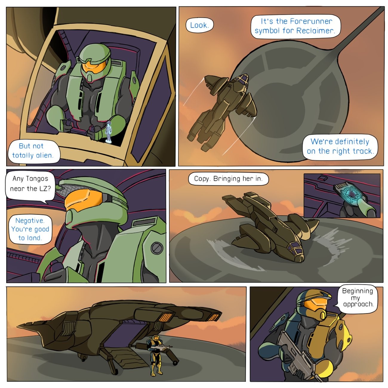 Let's Activate Halo porn comic picture 4