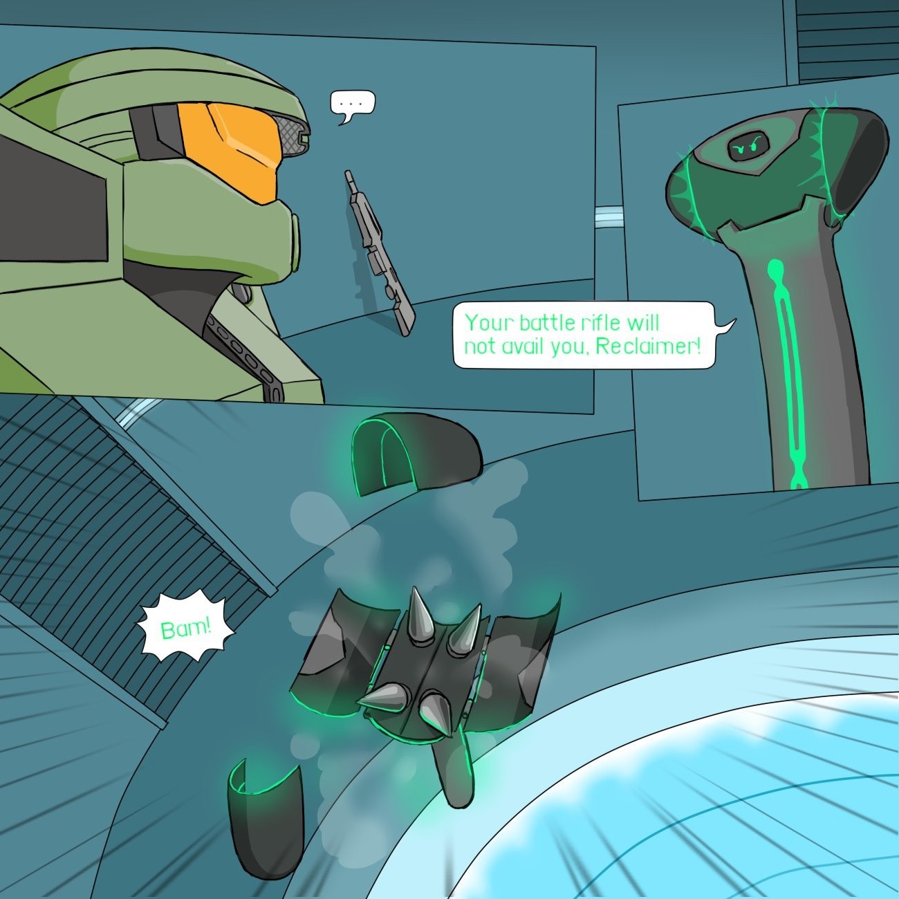 Let's Activate Halo porn comic picture 44