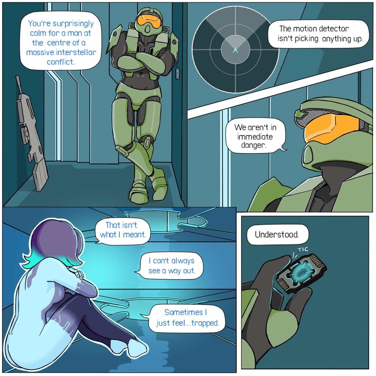 Let's Activate Halo porn comic picture 8