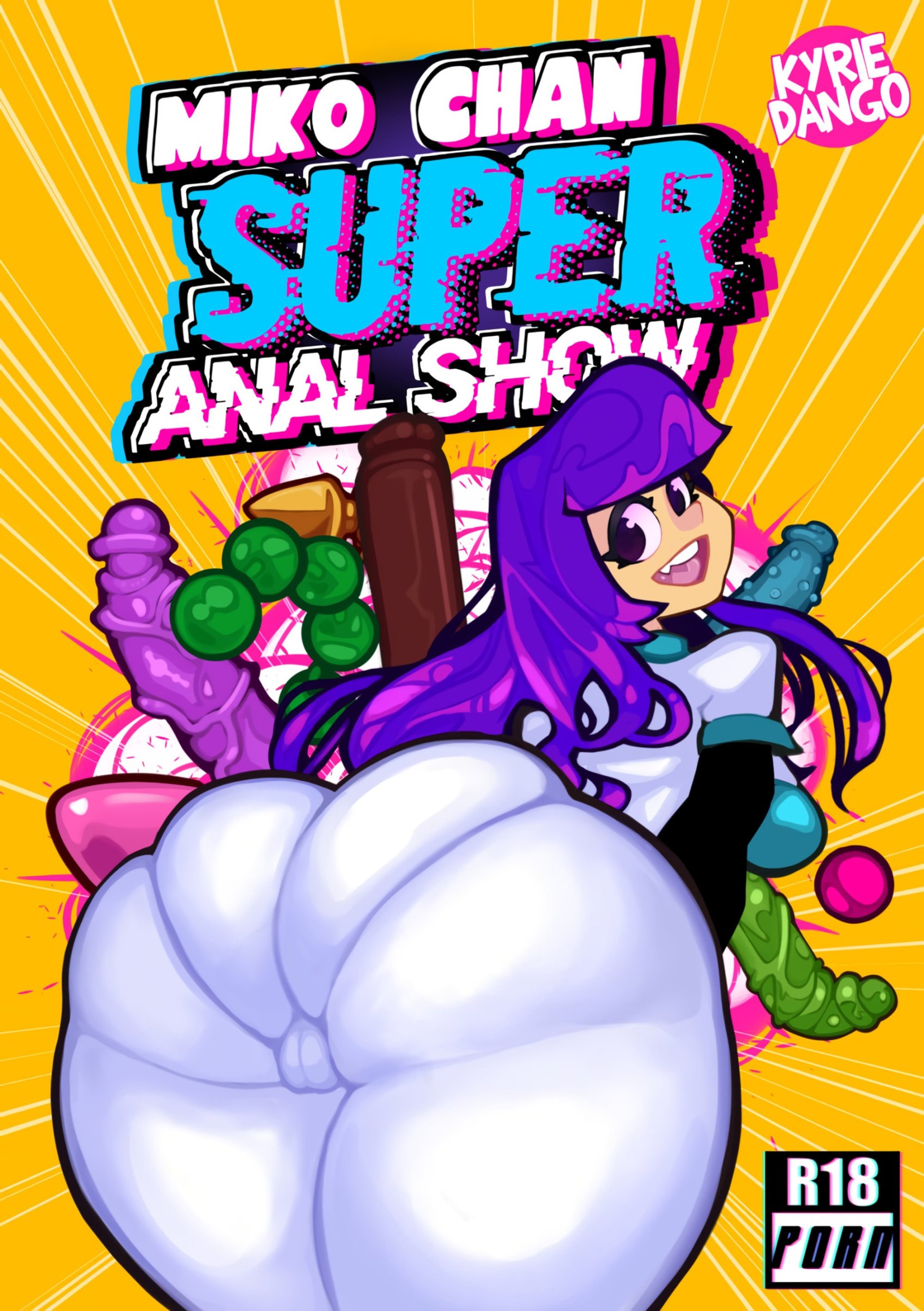 Miko Chan Super Anal Show porn comic picture 1