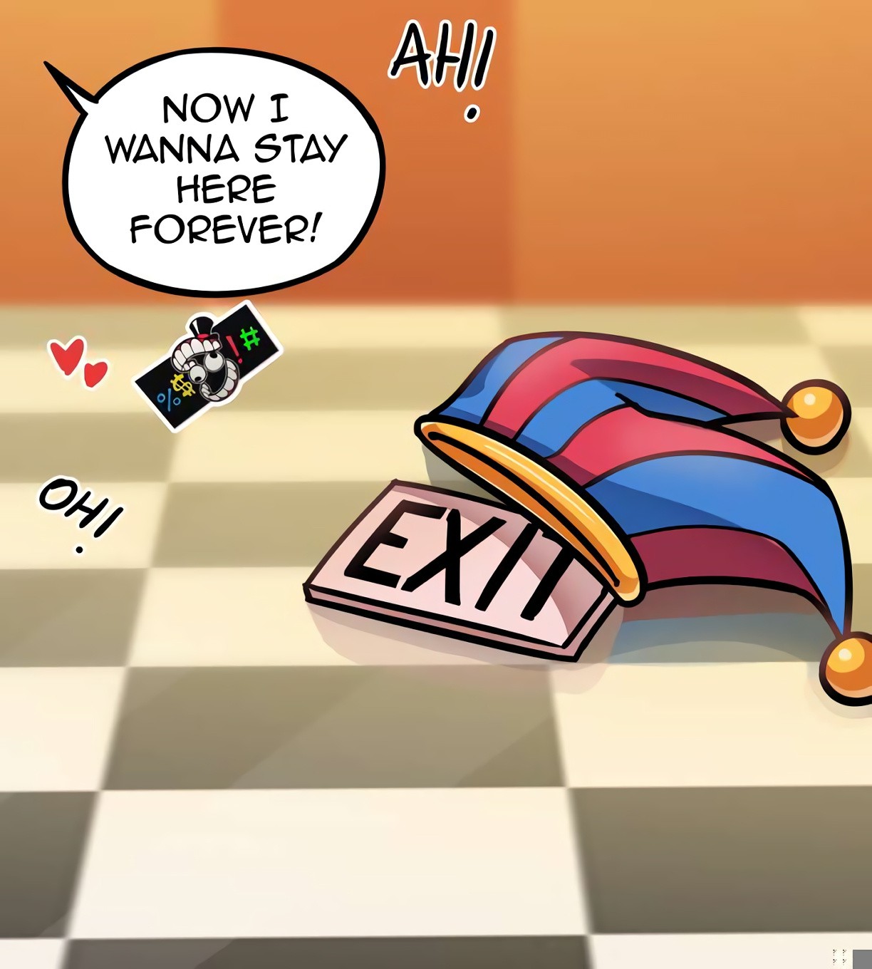 Pomni Found The Wrong Exit Door porn comic picture 10