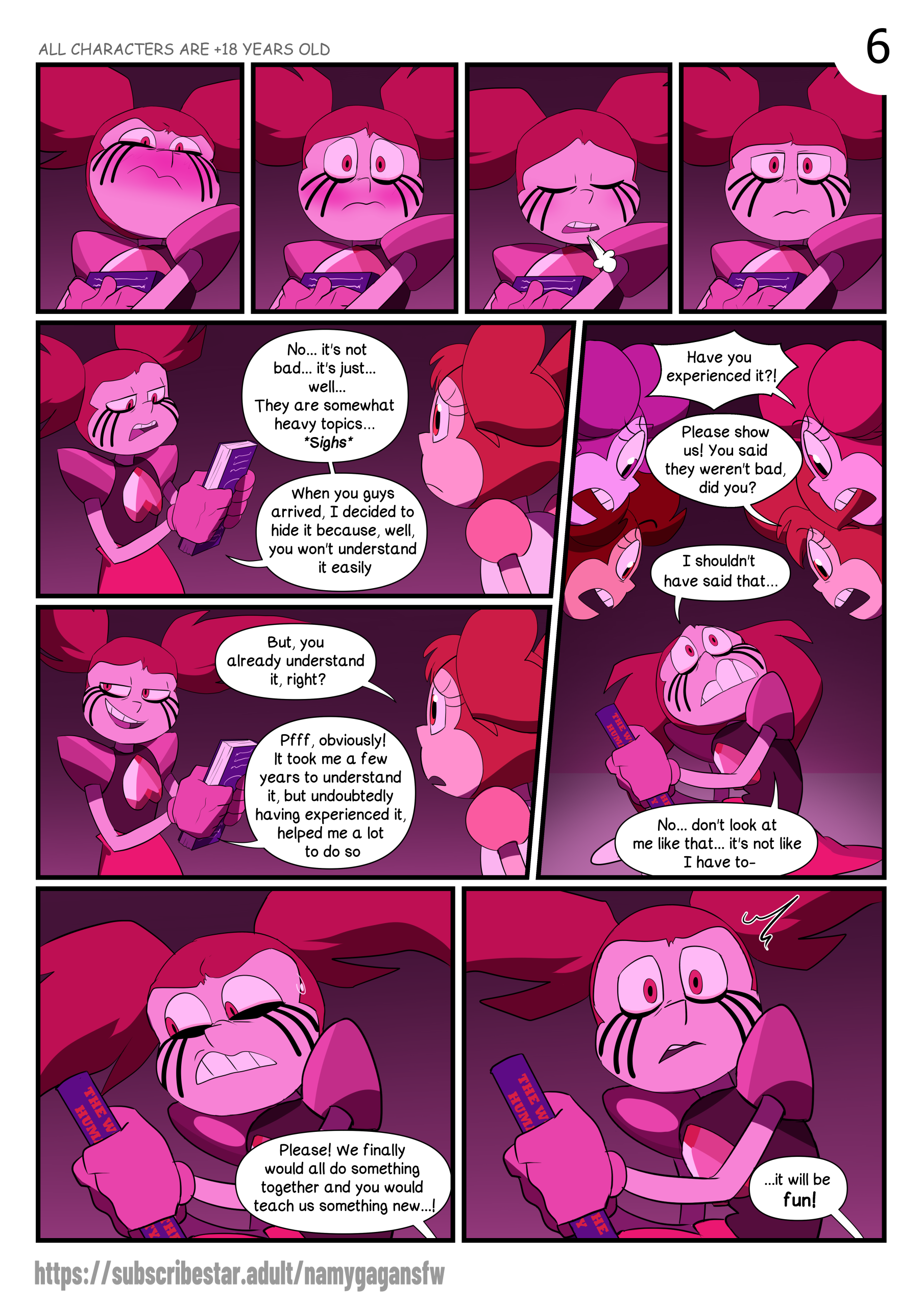 Spinel's GangBang porn comic picture 6