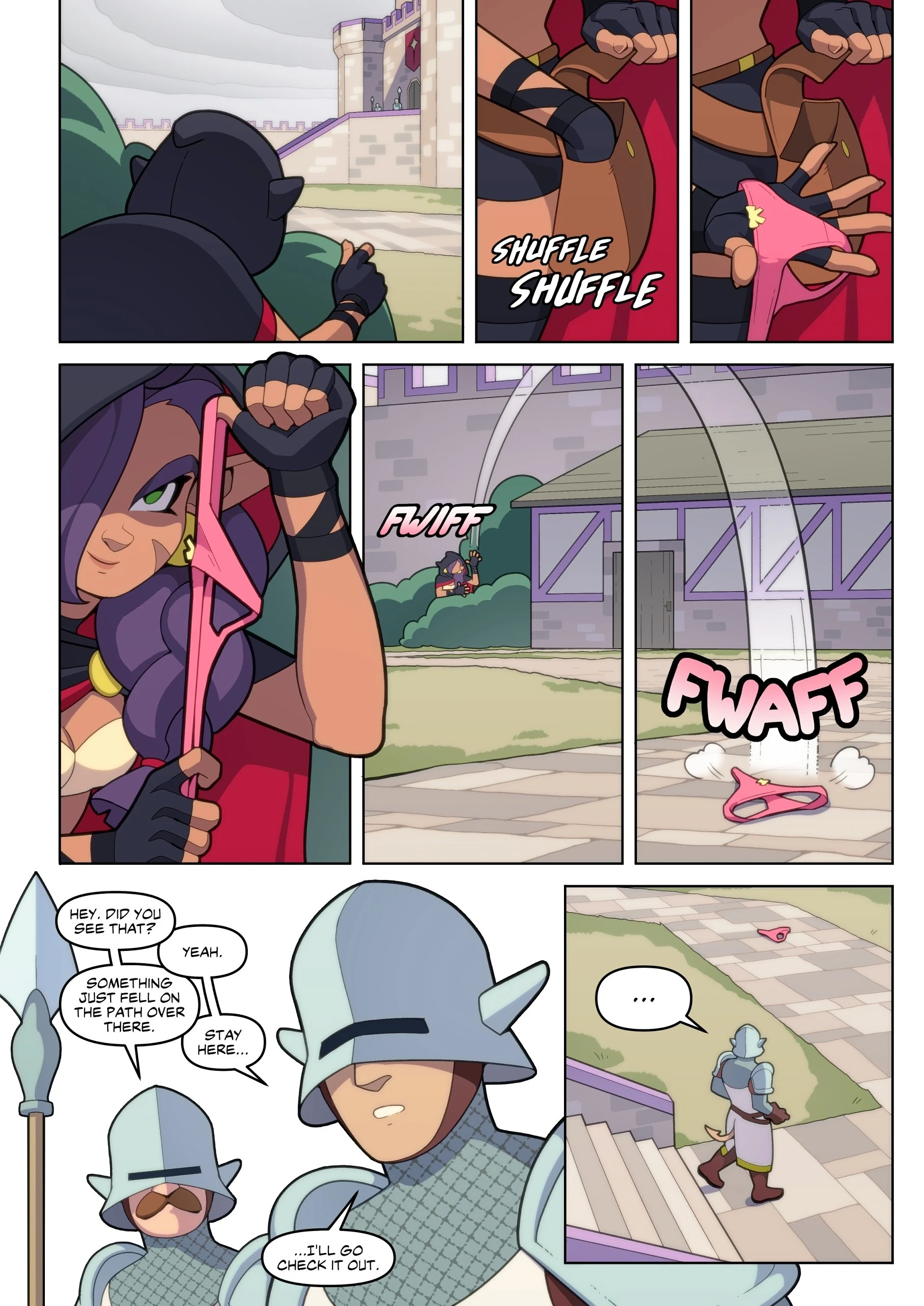 Stellar and Stiletto porn comic picture 11