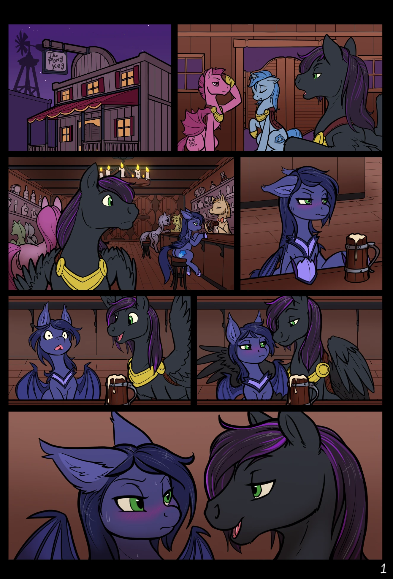 The Pony Keg porn comic picture 1