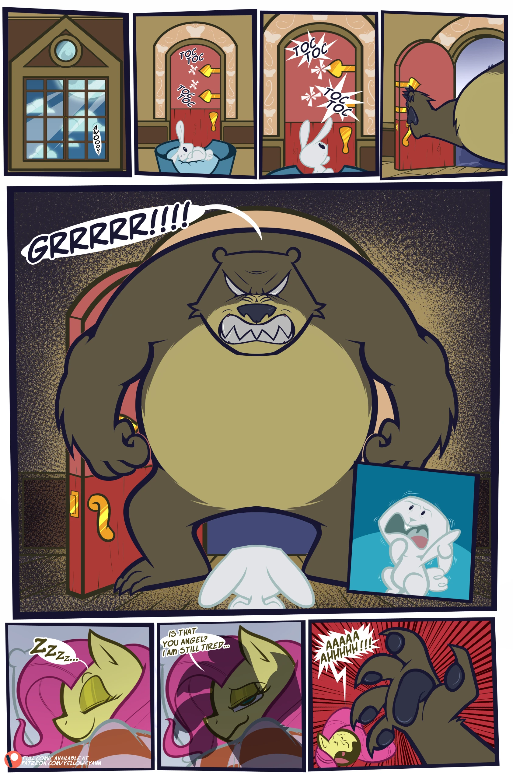Fluttershy's Overtime porn comic picture 4