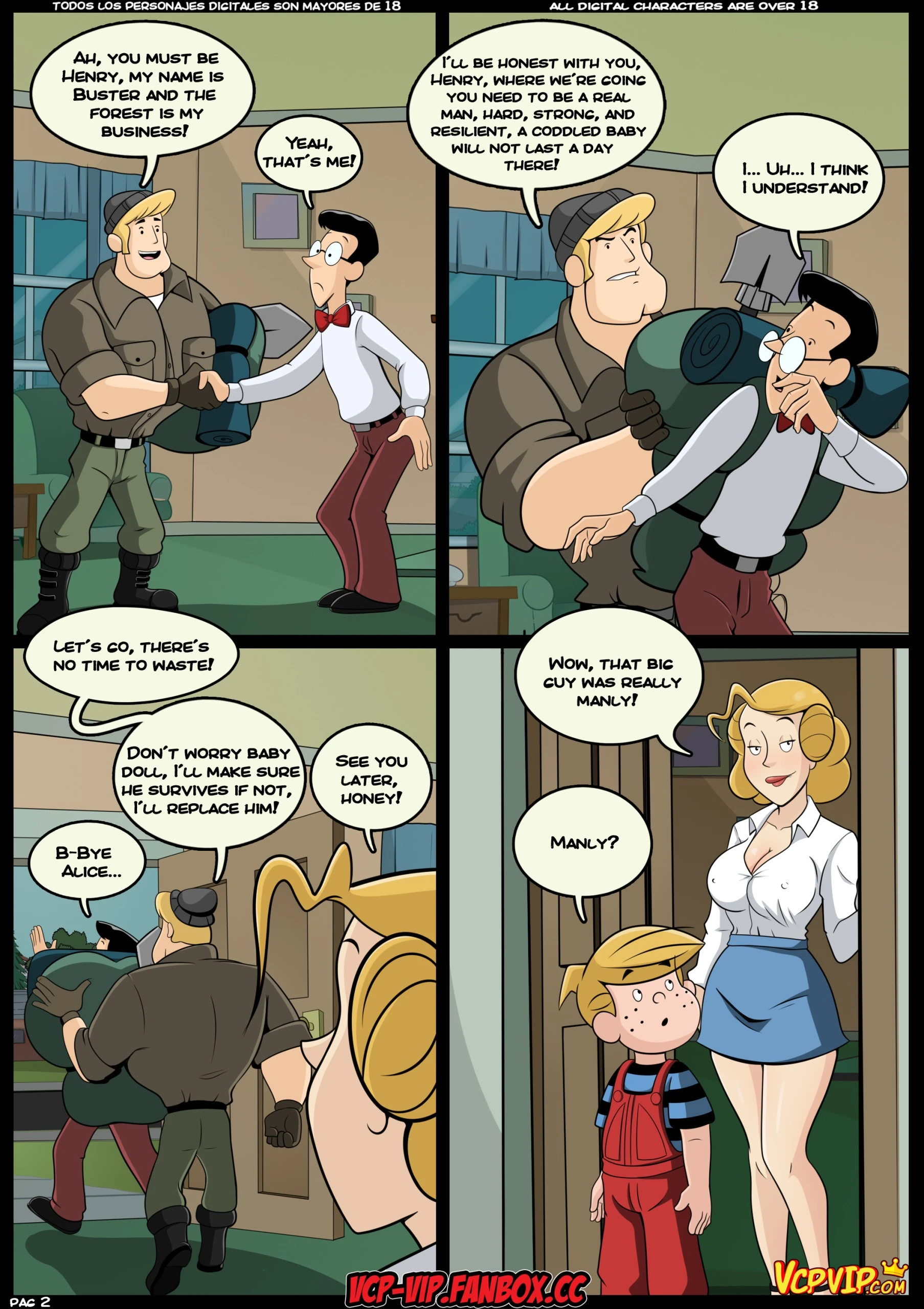 MILF Catcher's 4 - A Man's Business! porn comic picture 3