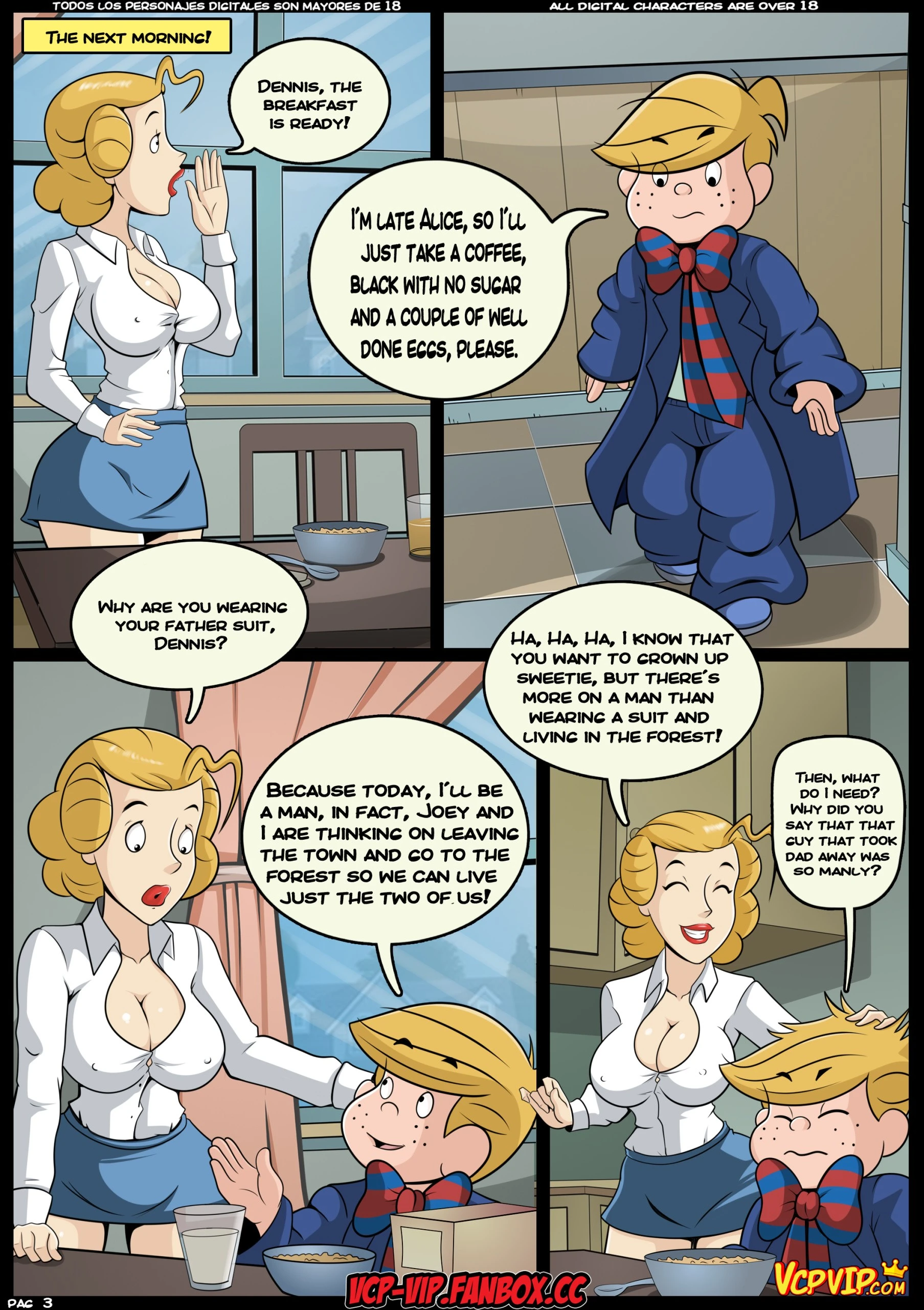 MILF Catcher's 4 - A Man's Business! porn comic picture 4