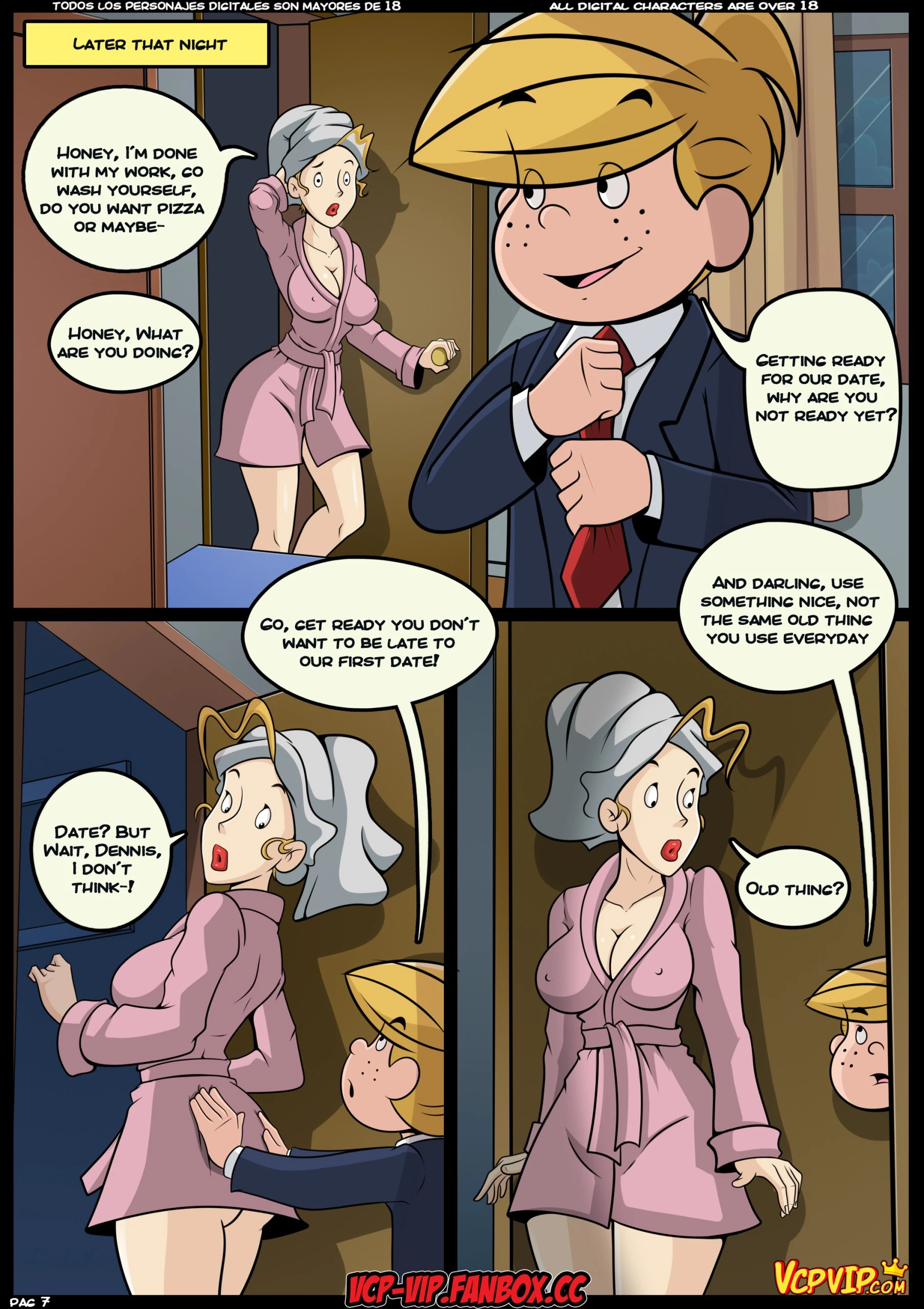 MILF Catcher's 4 - A Man's Business! porn comic picture 8
