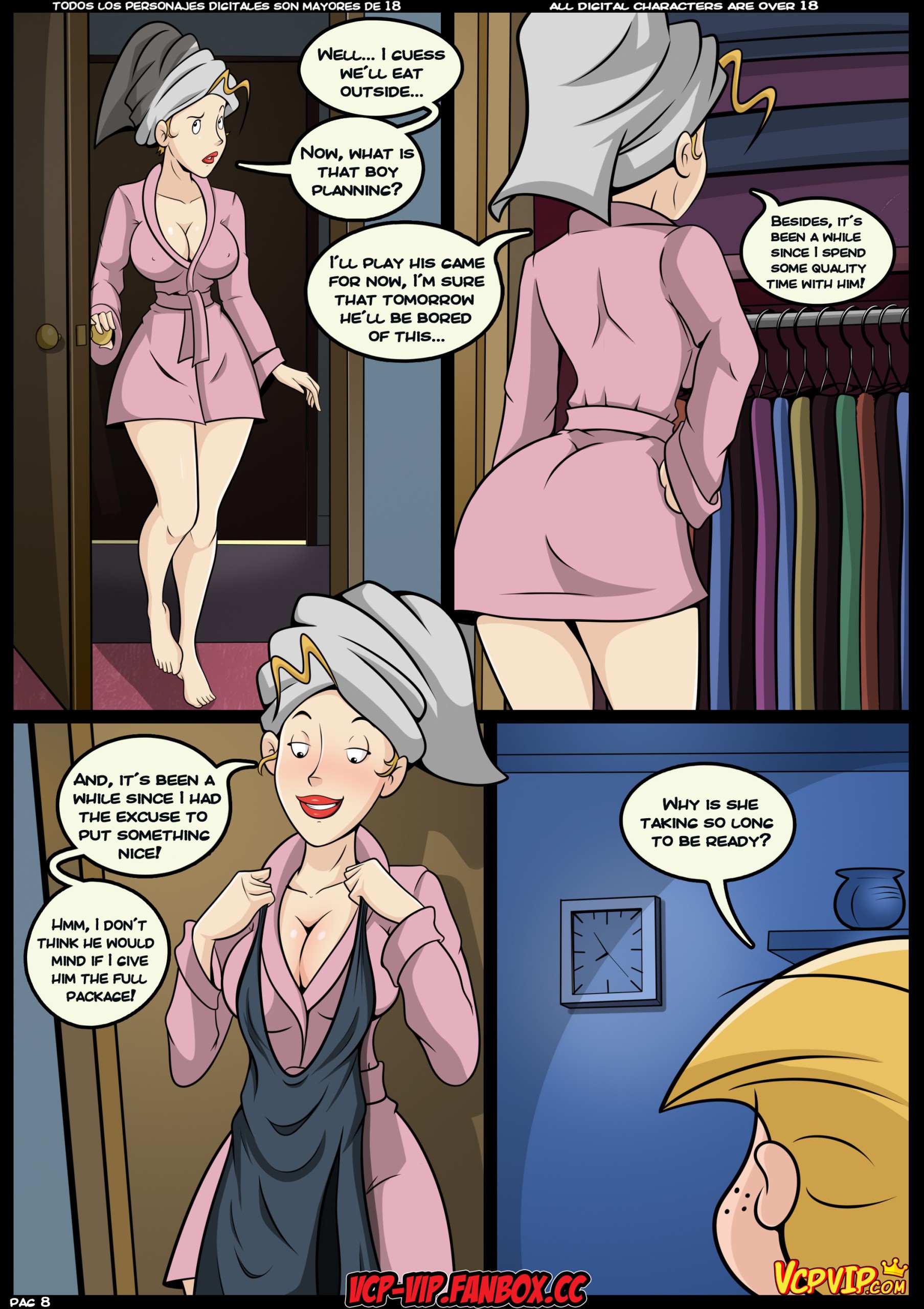 MILF Catcher's 4 - A Man's Business! porn comic picture 9