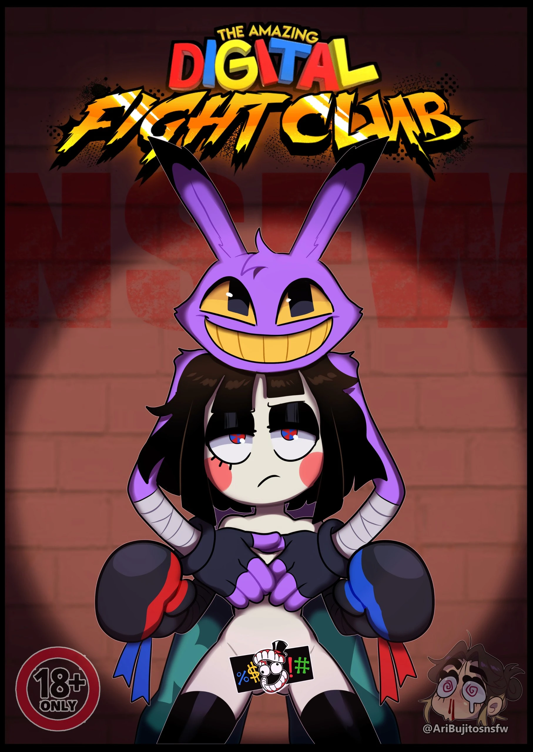 The Amazing Digital Fight Club porn comic picture 1