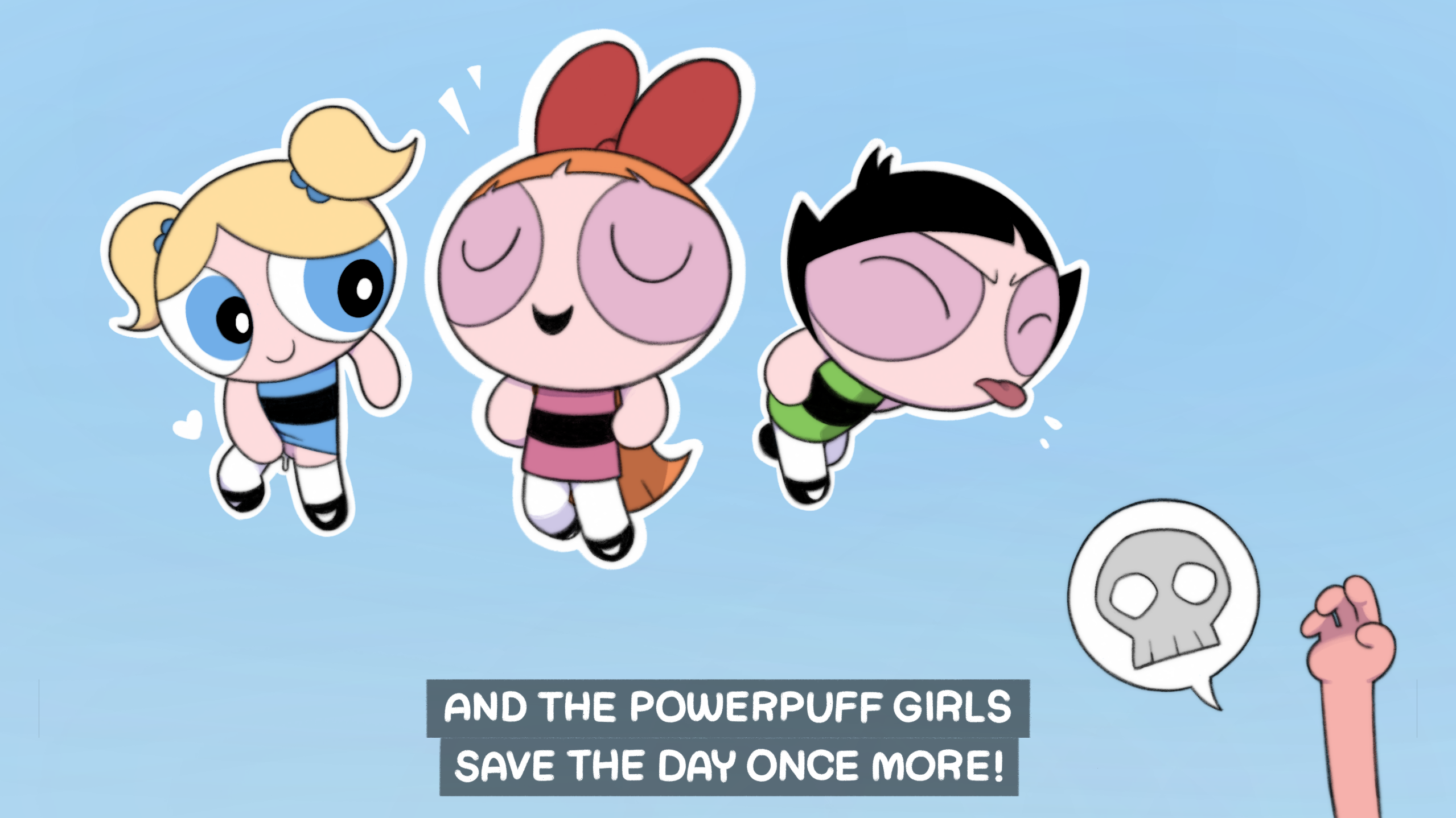 The PowerPuff Girls vs Garabatoz porn comic picture 5