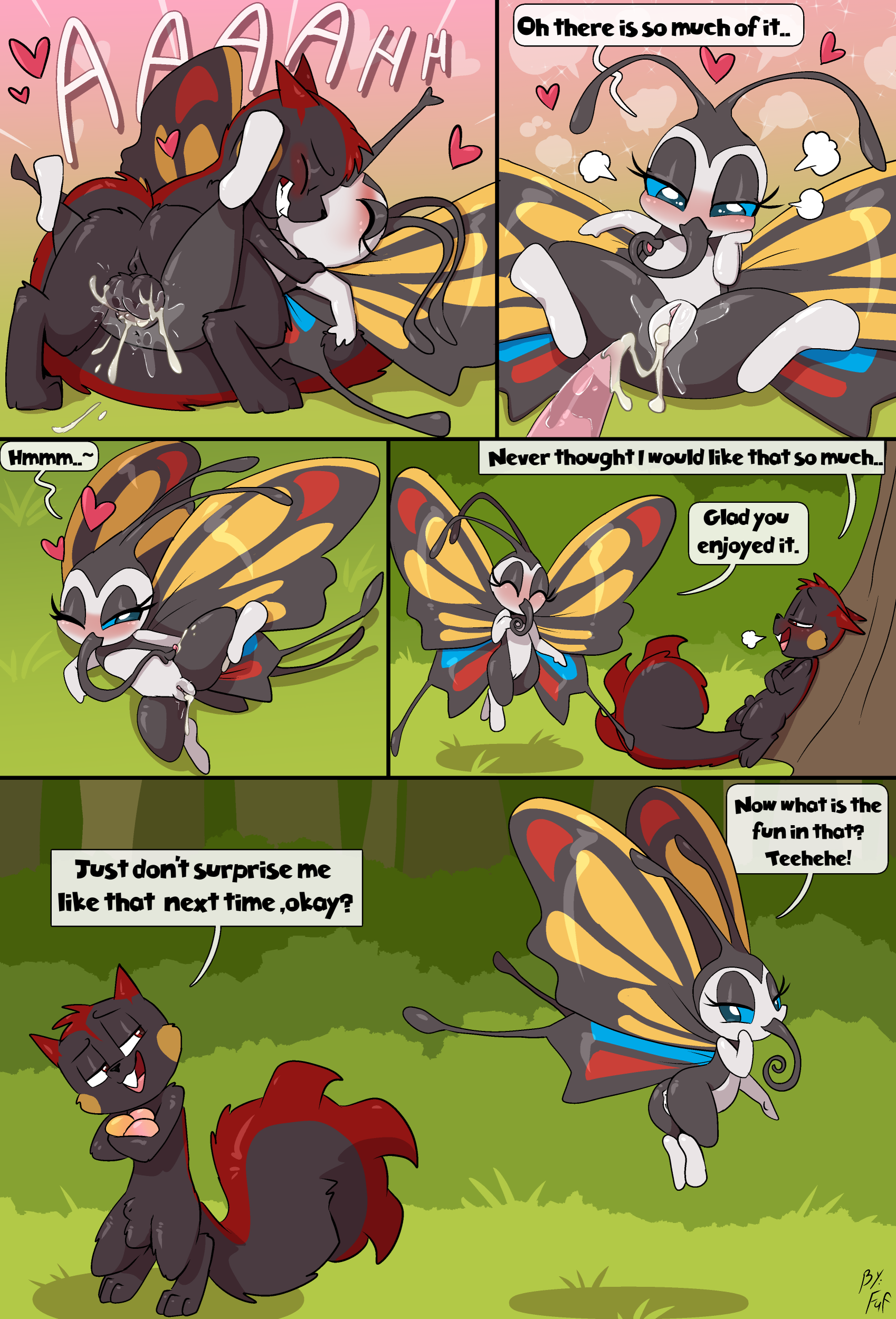 Beautifly's Flower porn comic picture 5