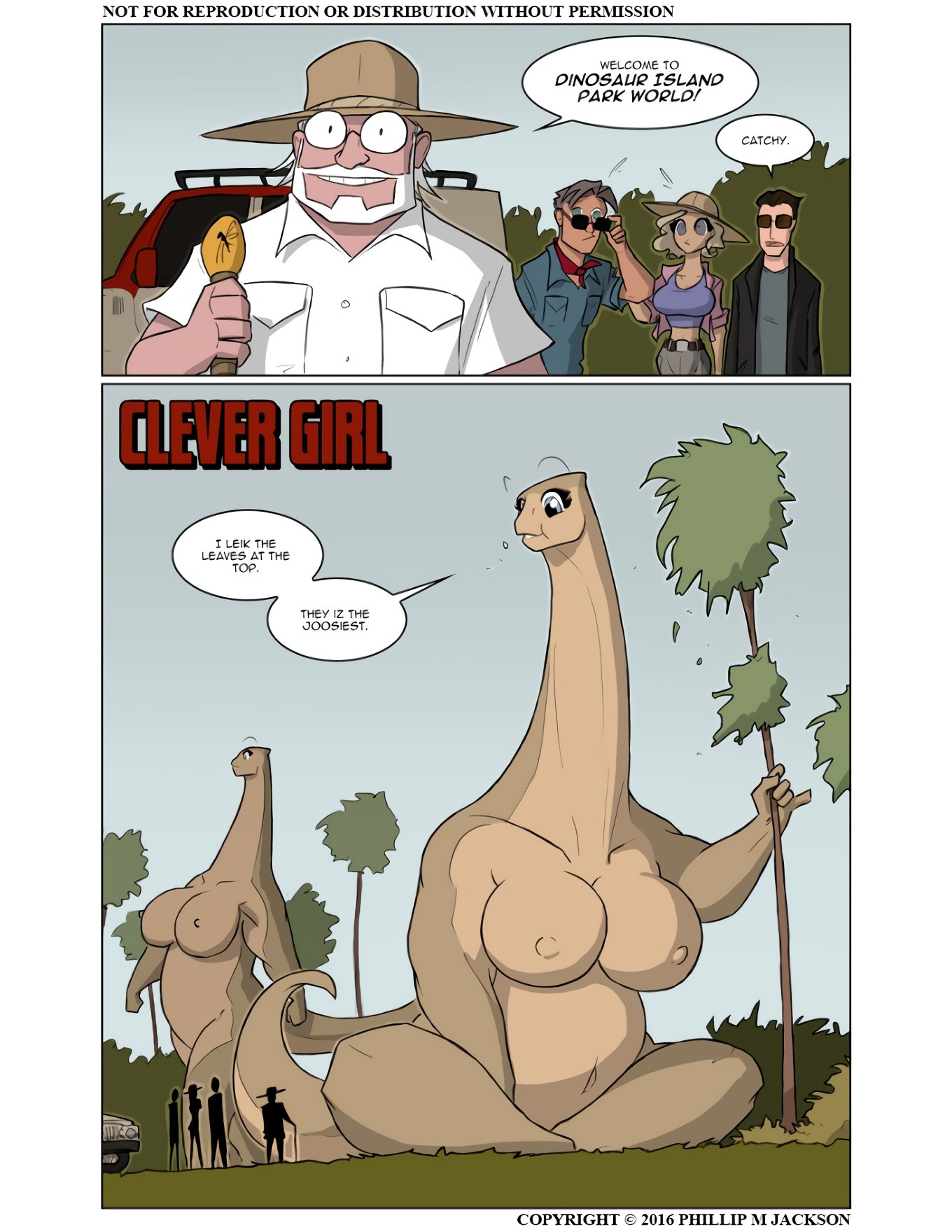 Clever Girl porn comic picture 1